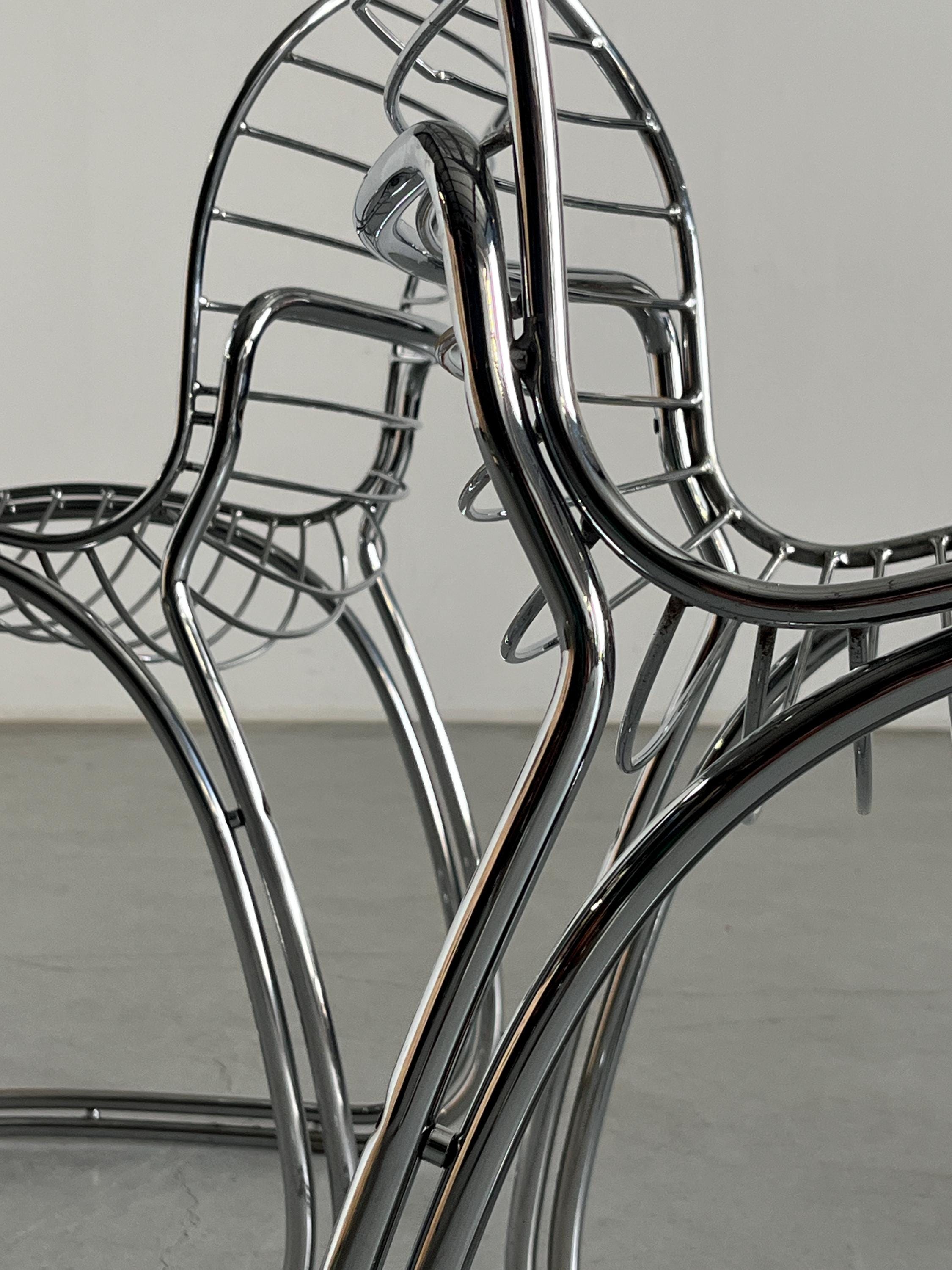 ‘Sabrina’ Dining Chairs by Gastone Rinaldi for Rima