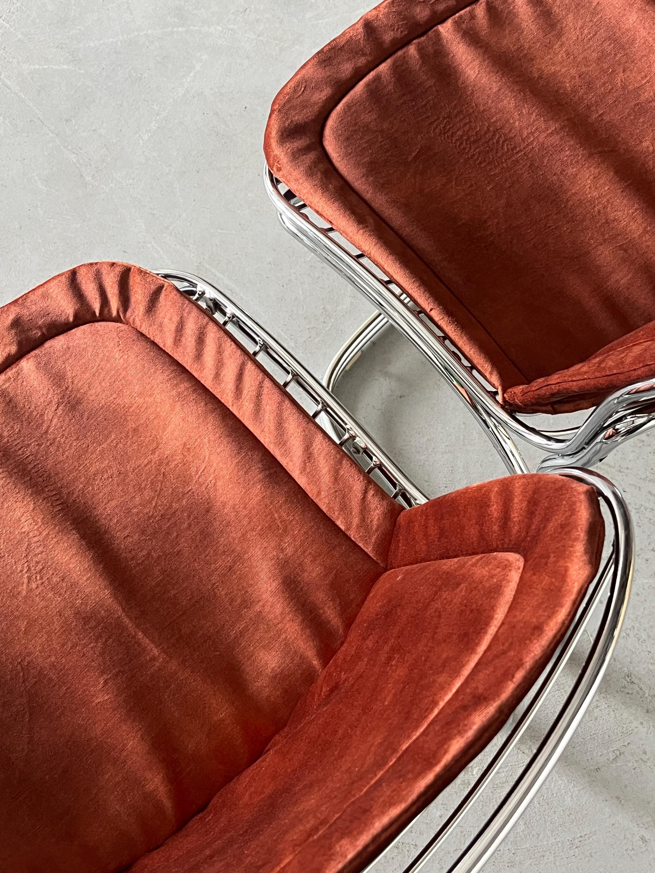 ‘Sabrina’ Dining Chairs by Gastone Rinaldi for Rima