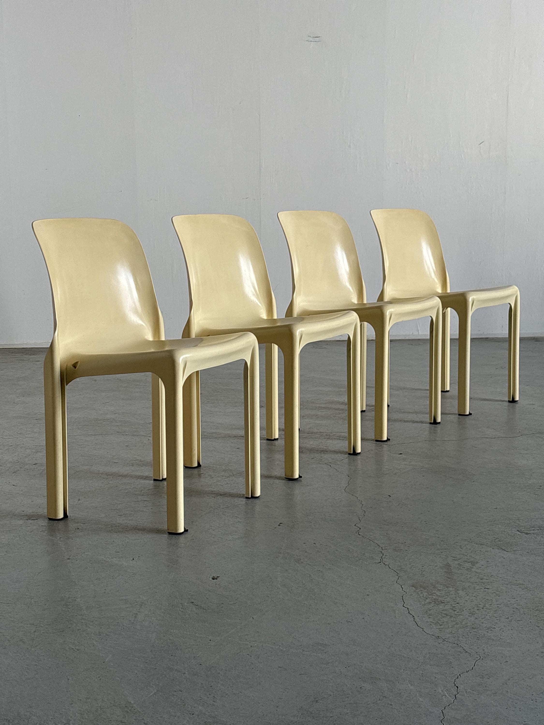 'Selene' Dining Chairs by Vico Magistretti for Artemide Milano