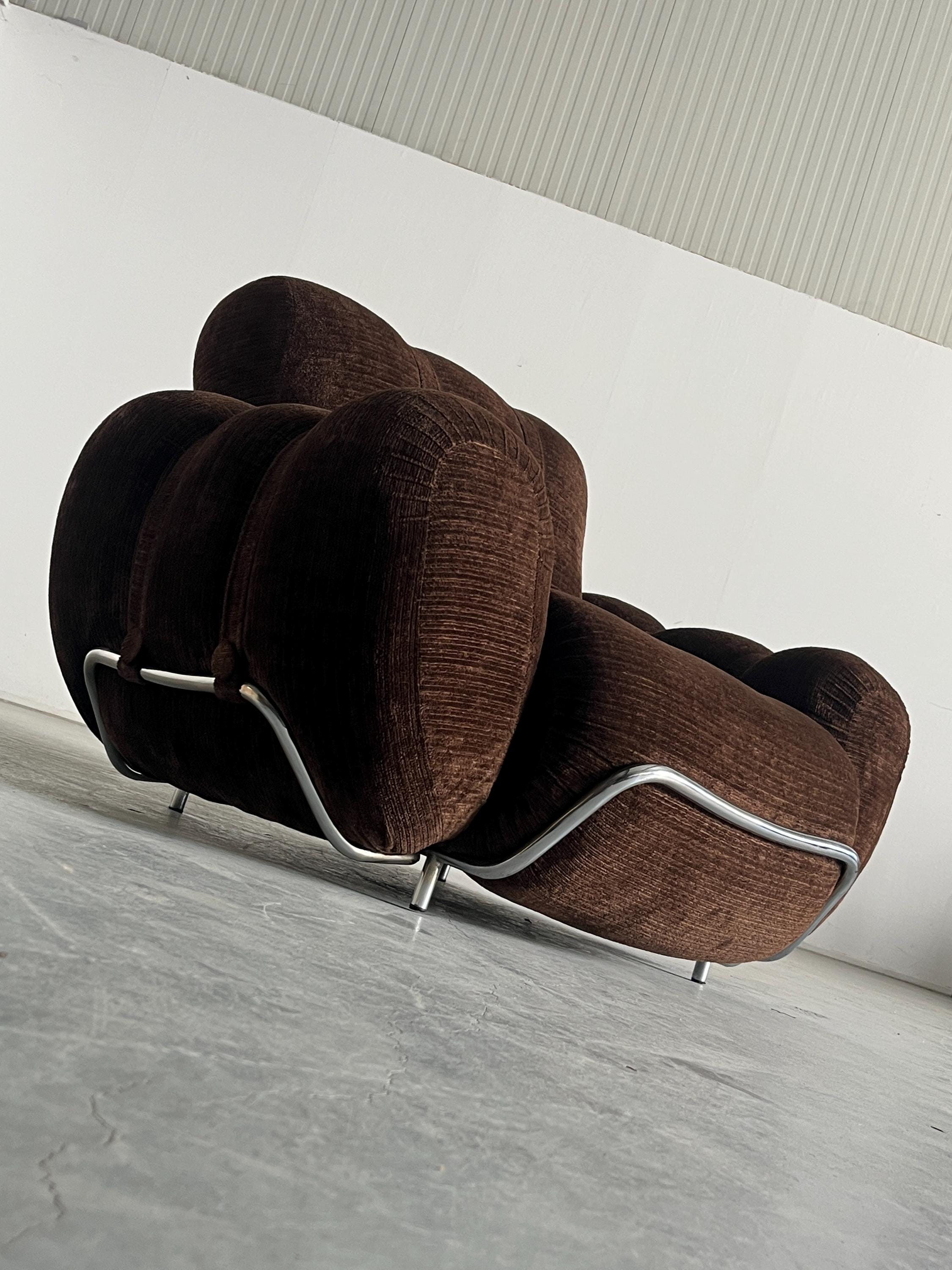 Space Age Cloud Armchair Attributed to Adriano Piazzesi