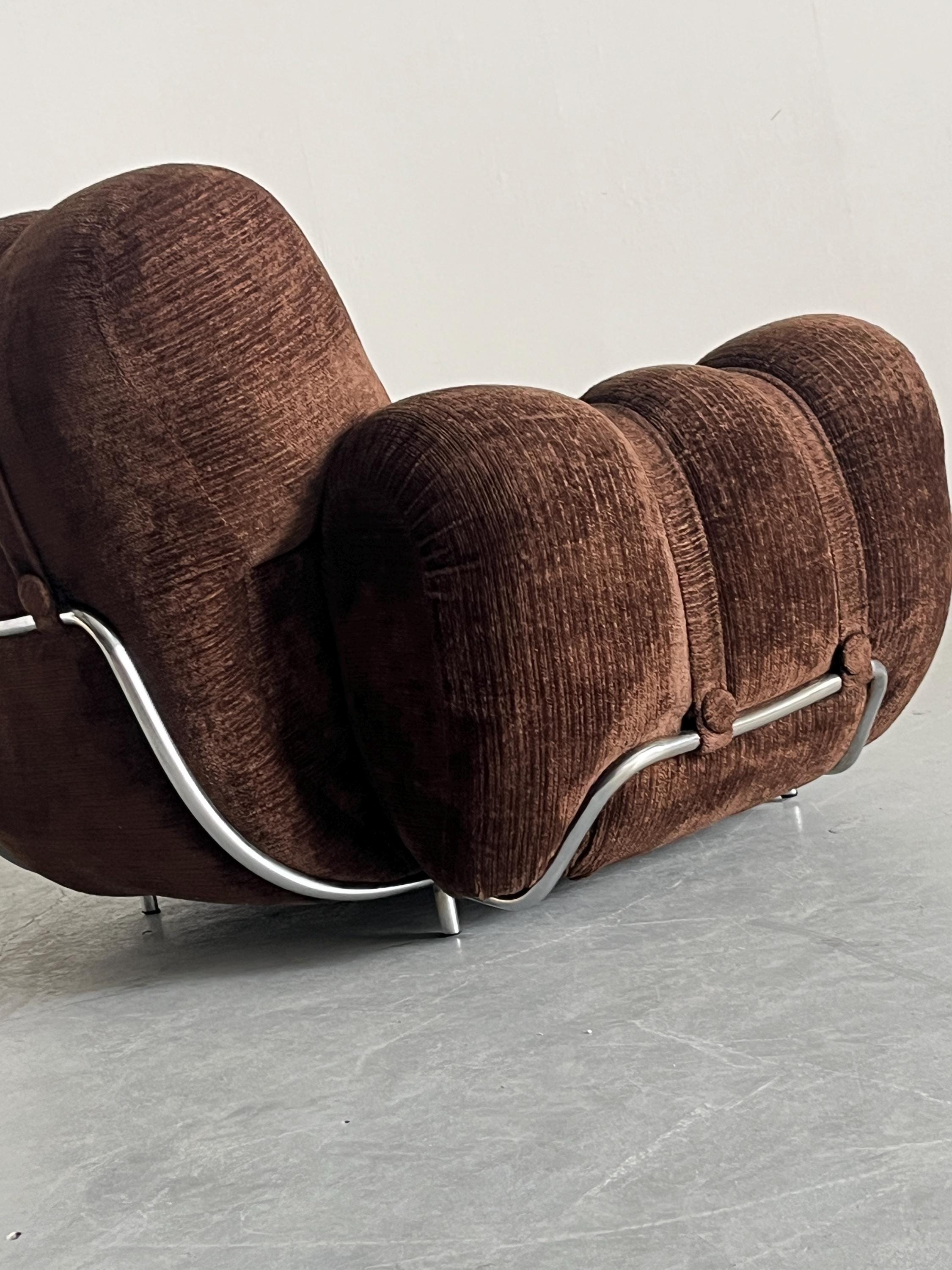 Space Age Cloud Armchair Attributed to Adriano Piazzesi