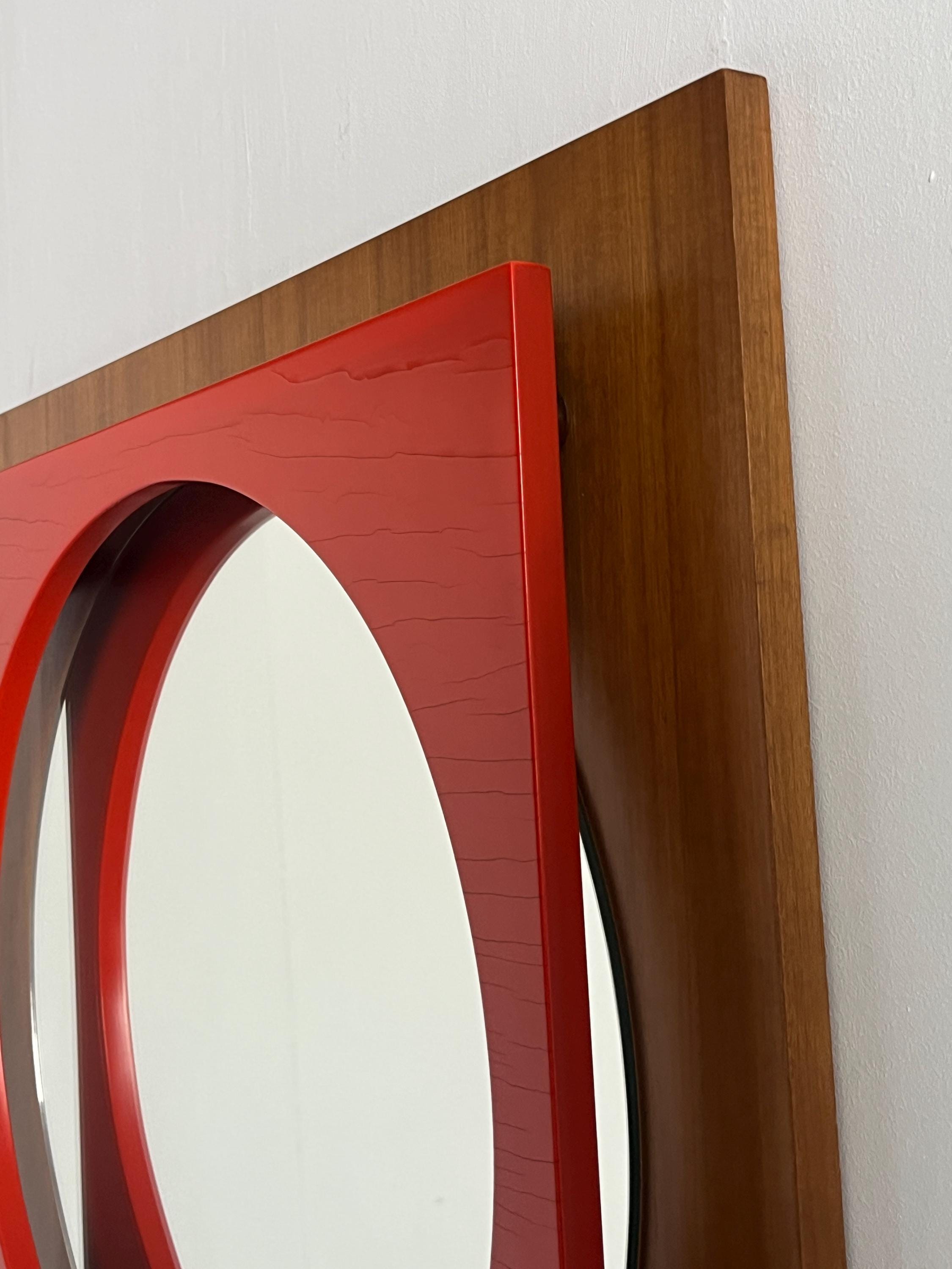 Mid-Century Modern Wall Mirror