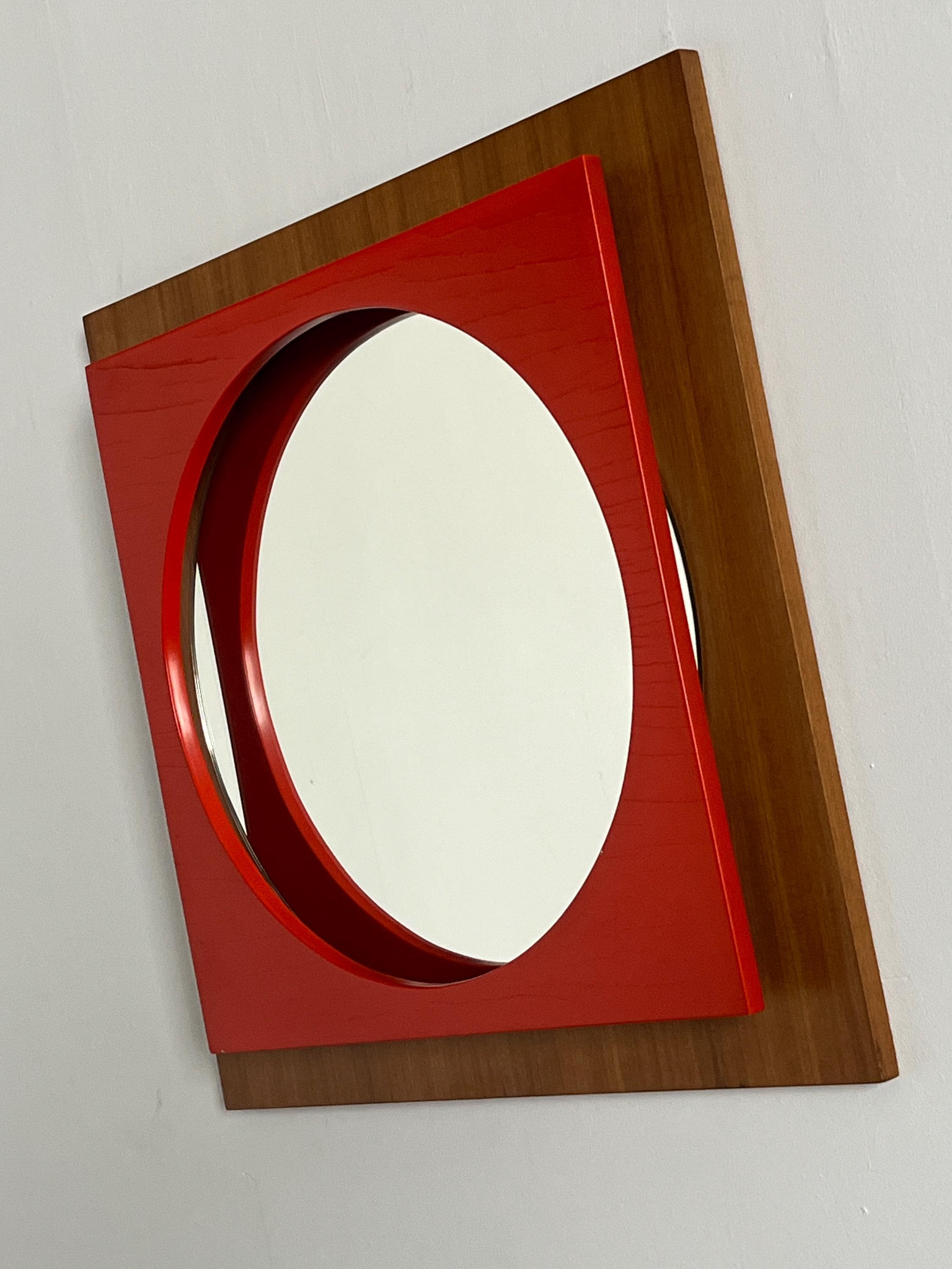 Mid-Century Modern Wall Mirror