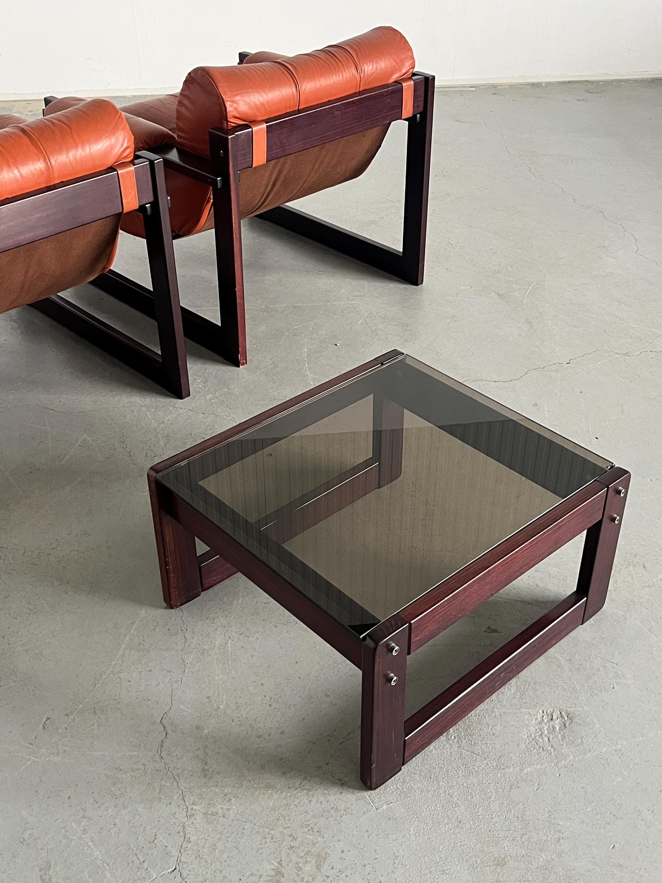 Brazilian Mid-Century Modern 'S-1' Seating Set by Percival Lafer, 1976