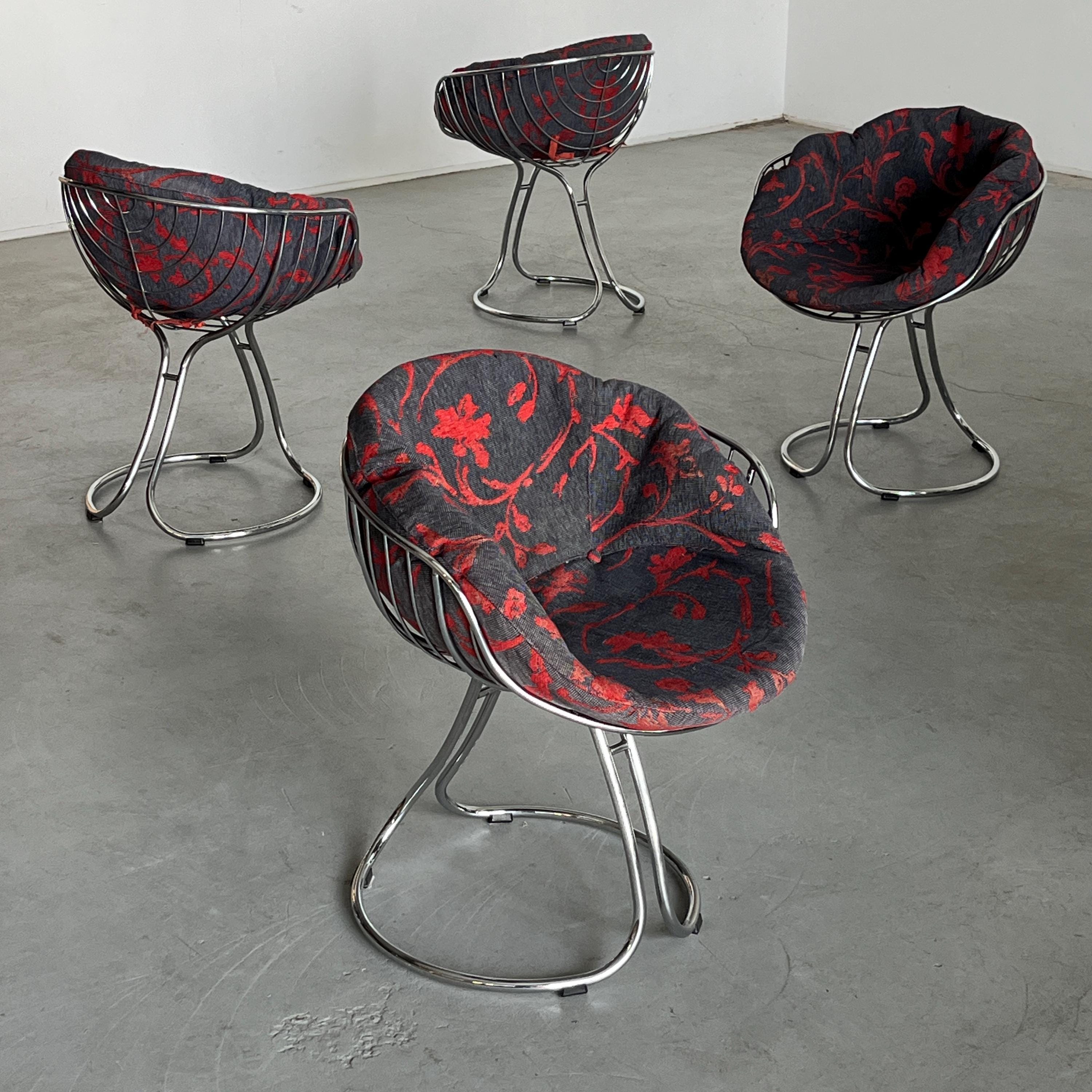 ‘Pan Am’ Armchairs by Gastone Rinaldi for Rima Padova