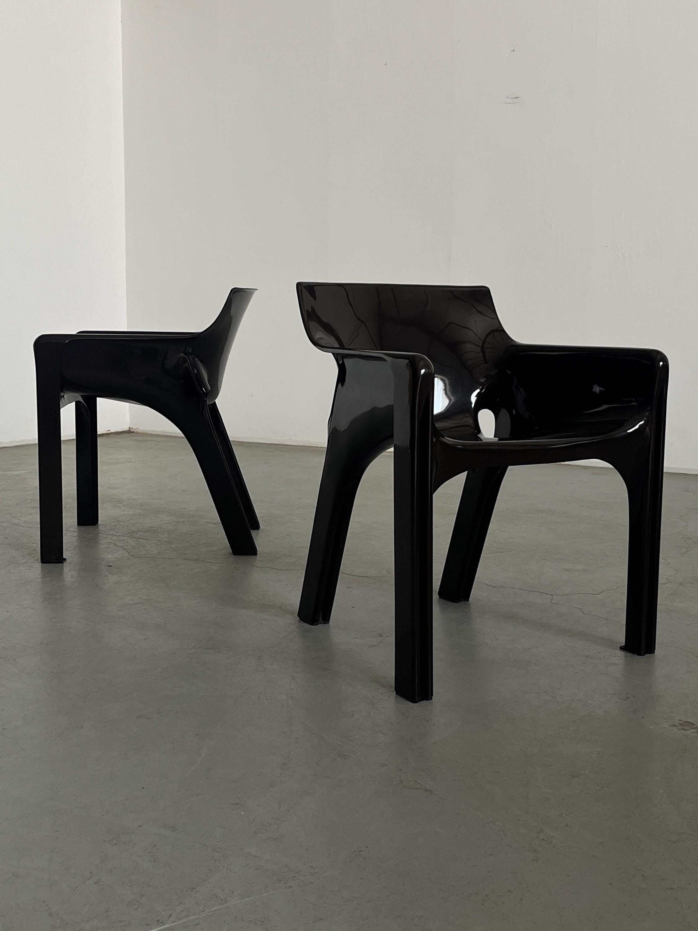 'Gaudi' Chairs by Vico Magistretti for Artemide
