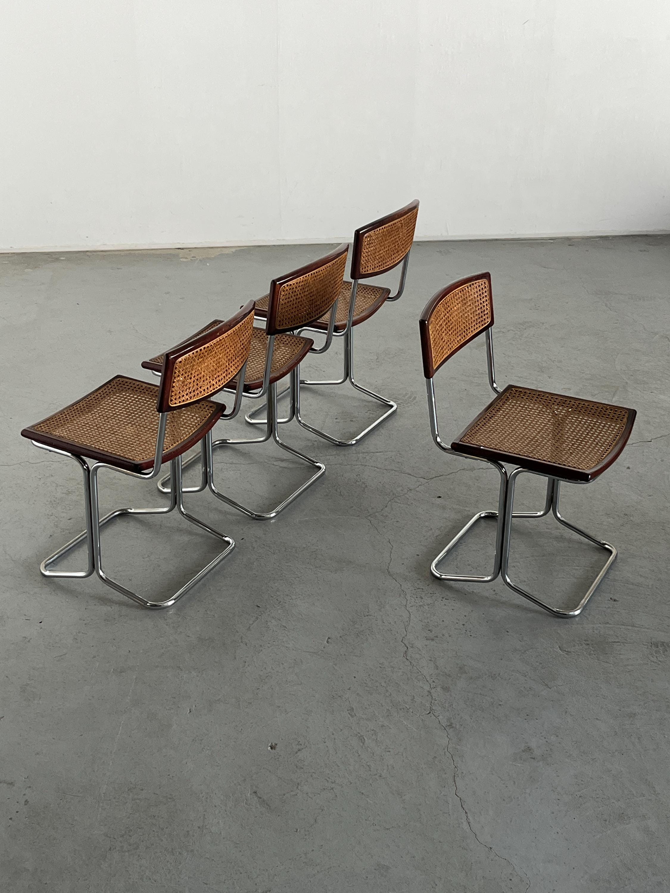 Mid-Century Dining Chairs Attributed to Antonio Ari Colombo for Arflex