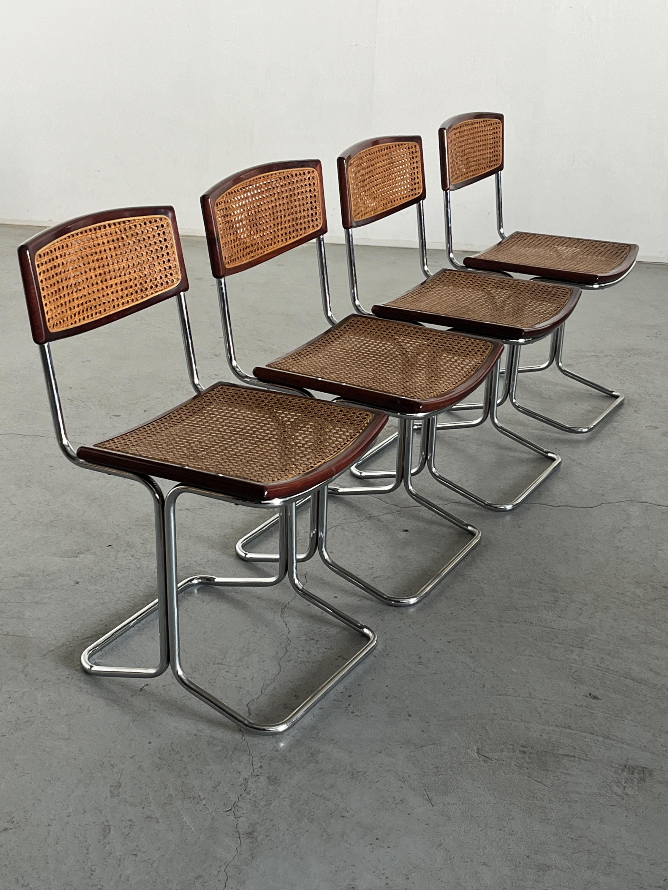 Mid-Century Dining Chairs Attributed to Antonio Ari Colombo for Arflex