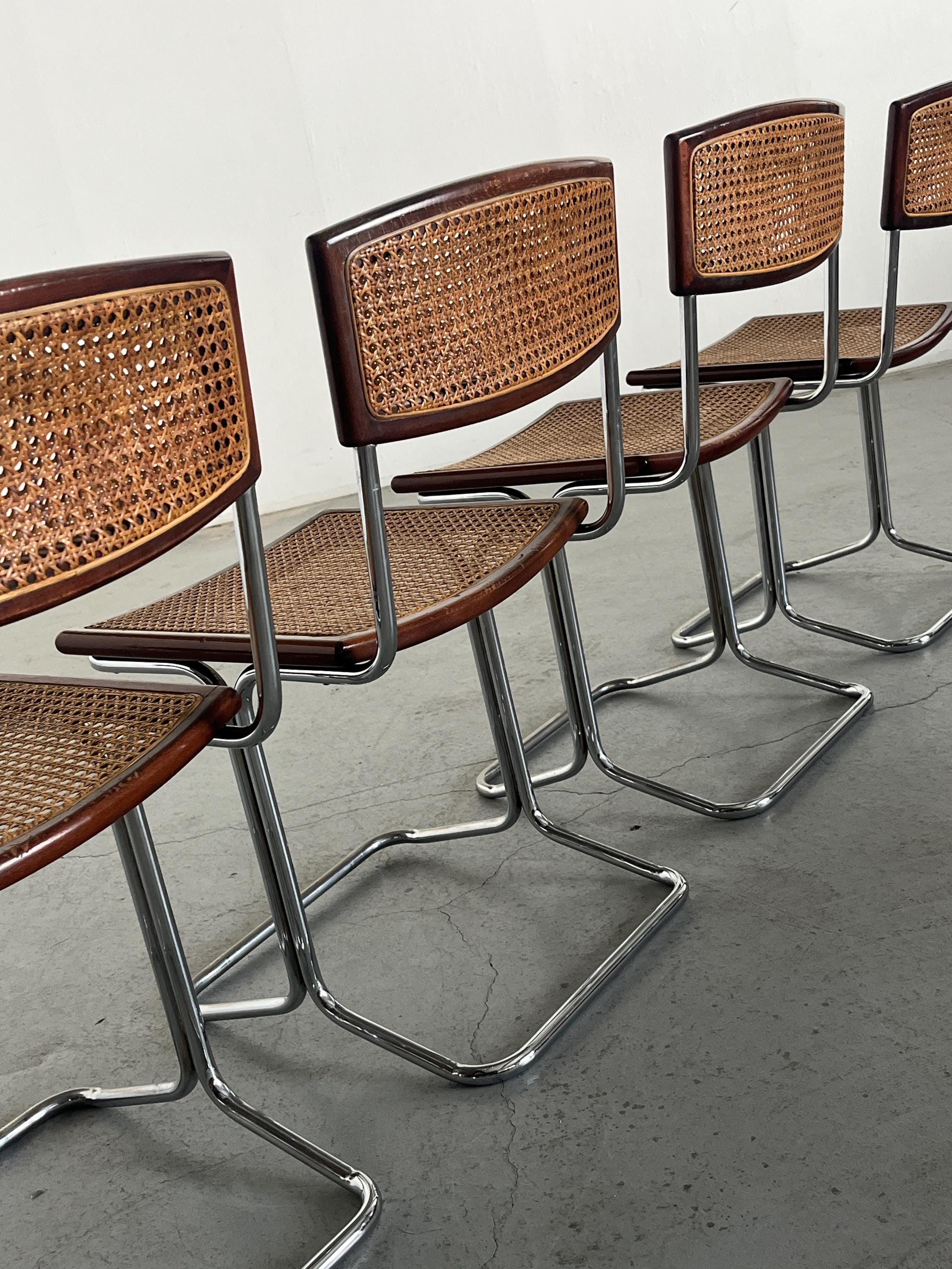 Mid-Century Dining Chairs Attributed to Antonio Ari Colombo for Arflex