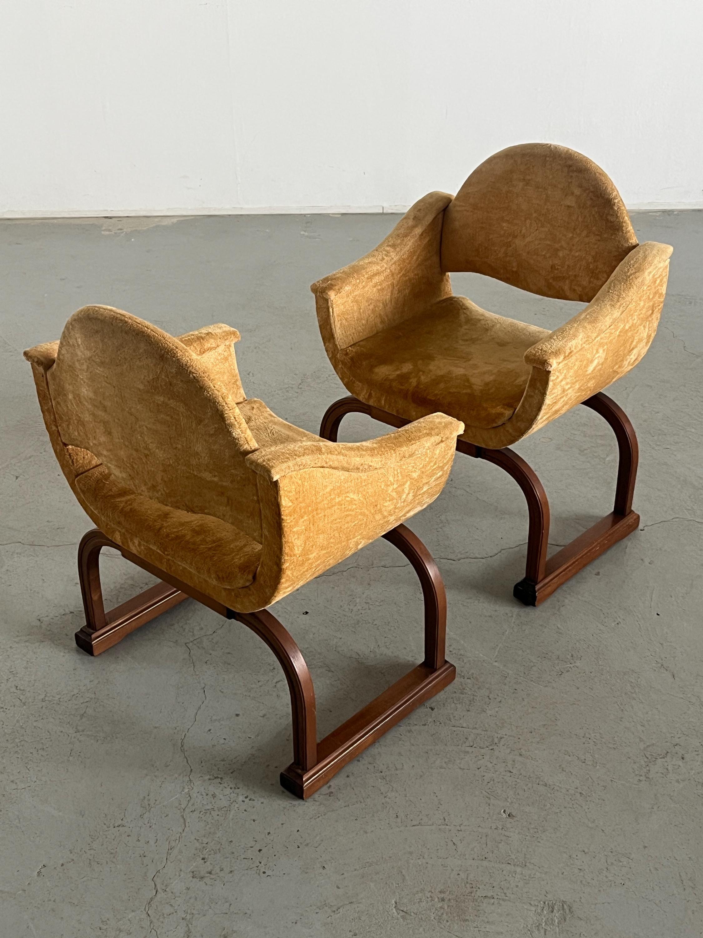 Italian Art Deco Armchairs