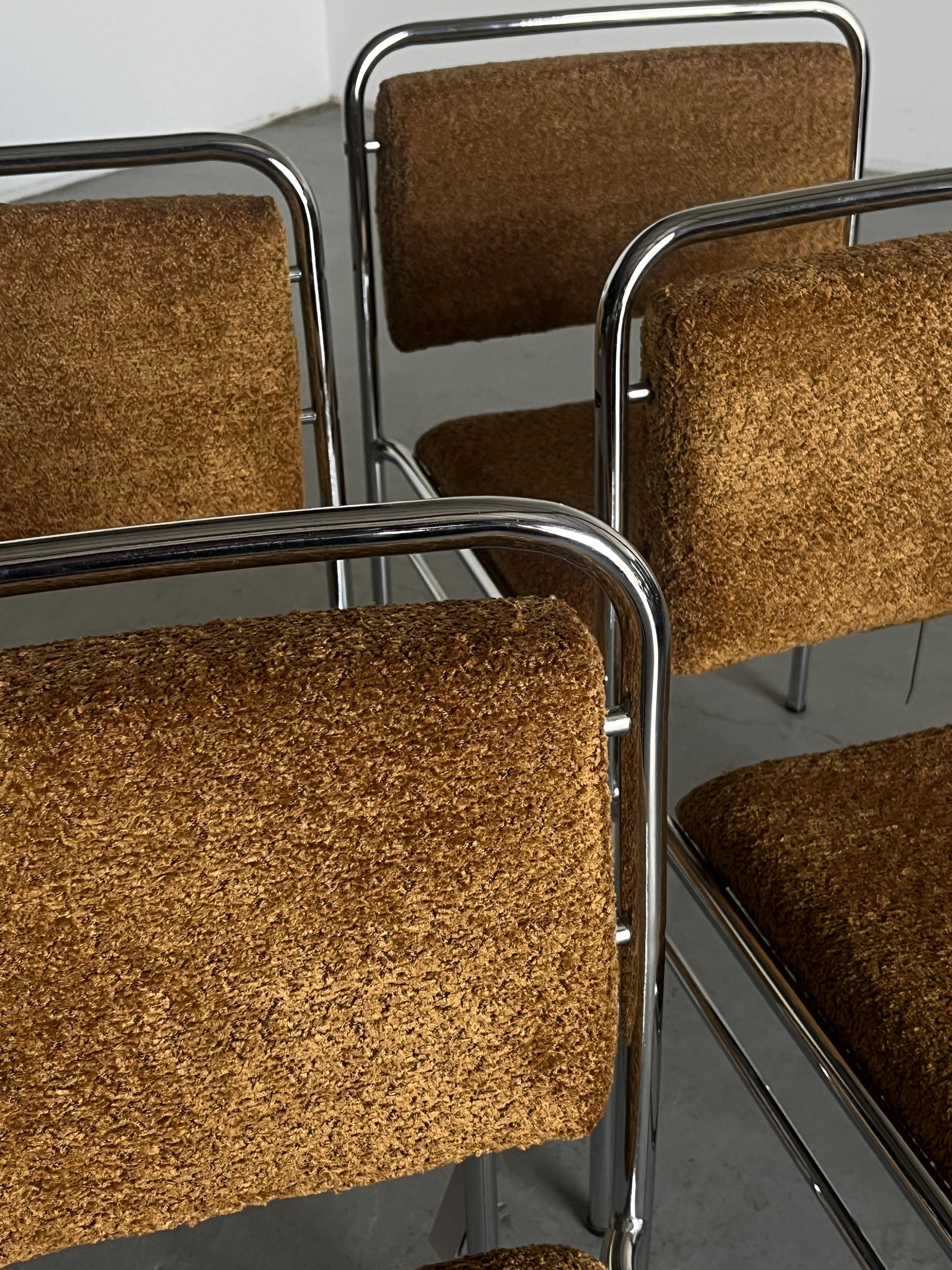 Mid-Century Modern Chairs by Horst Heyder, 1970s Germany