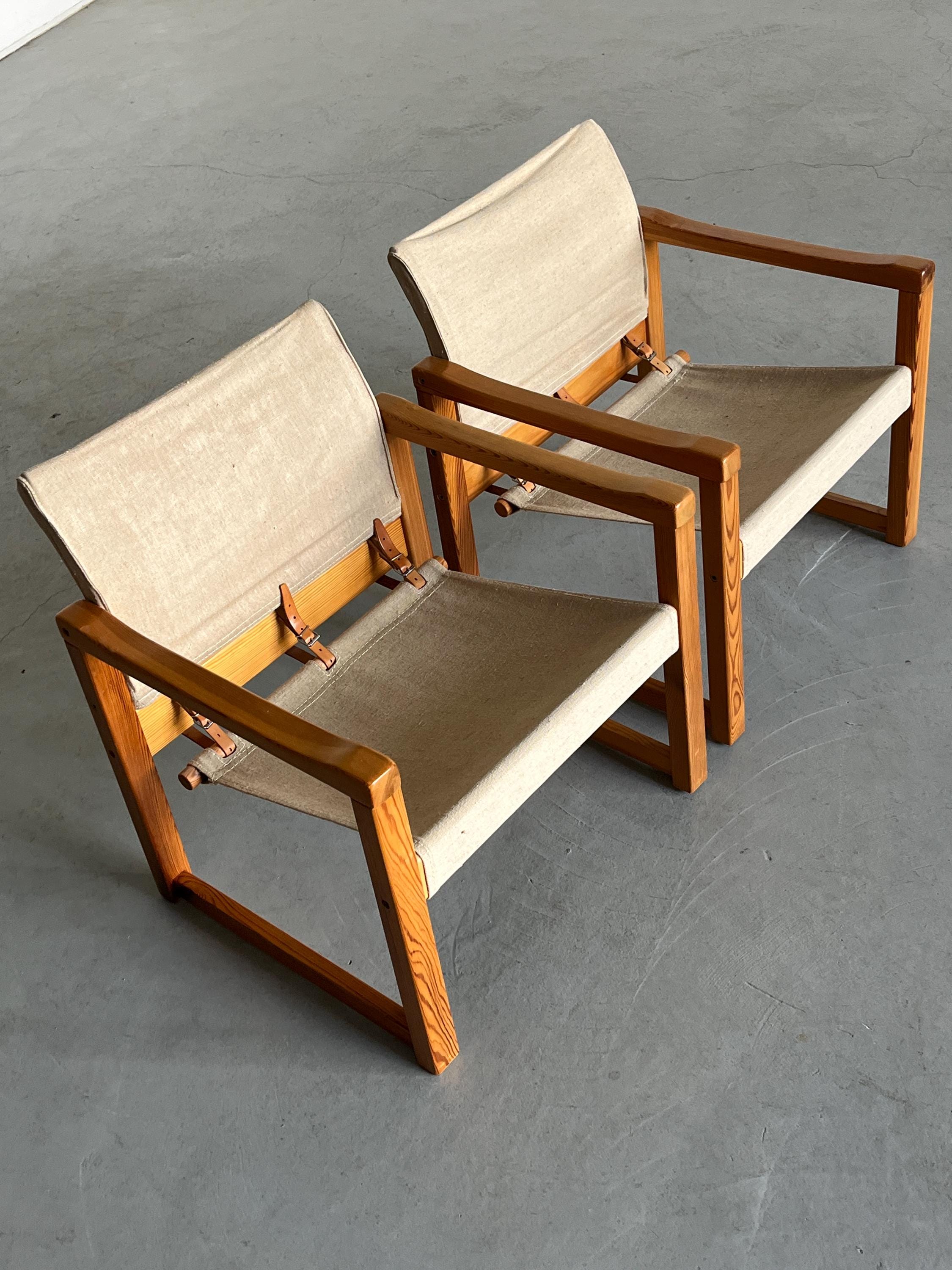 'Diana' Safari Chairs by Karin Mobring for IKEA