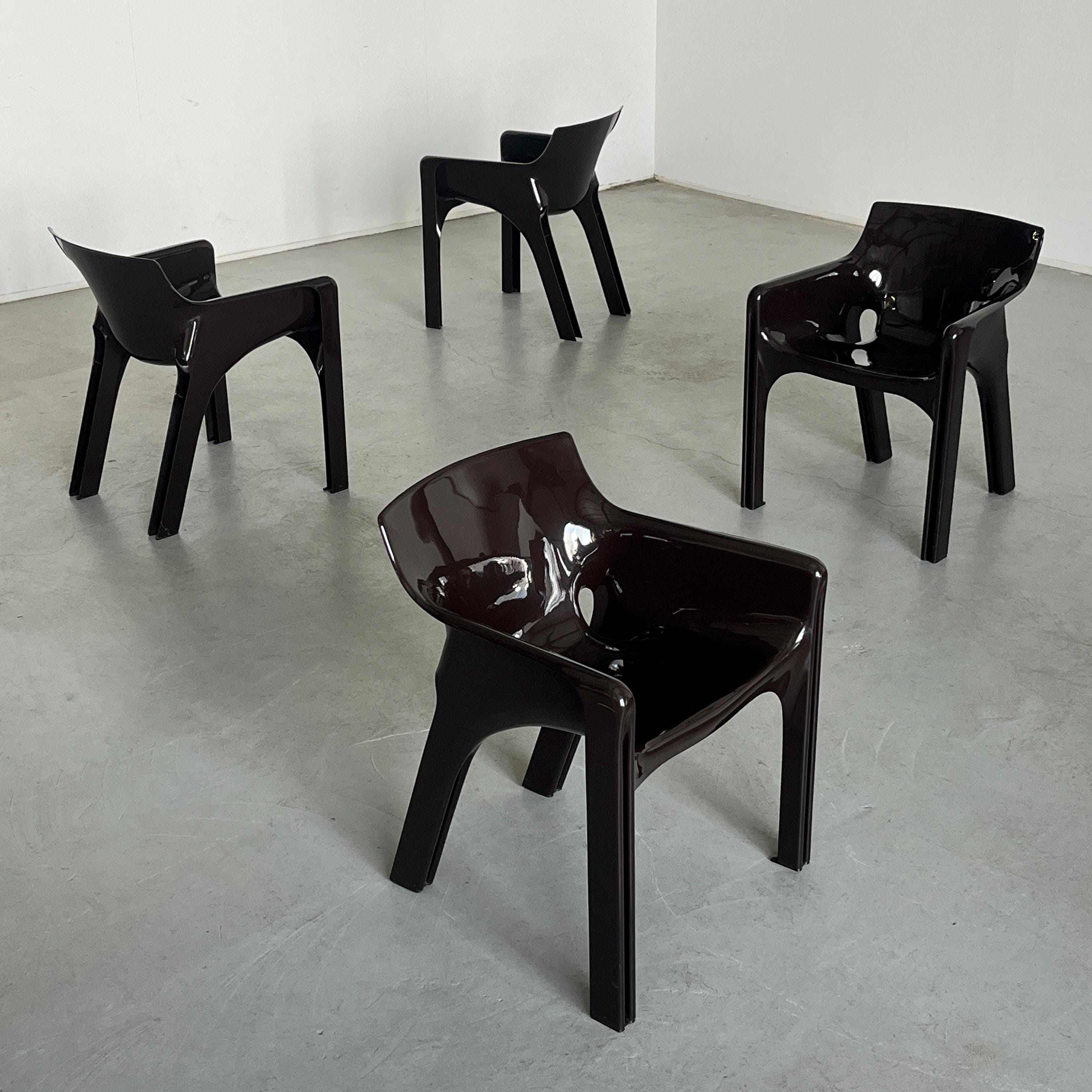 'Gaudi' Chairs by Vico Magistretti for Artemide