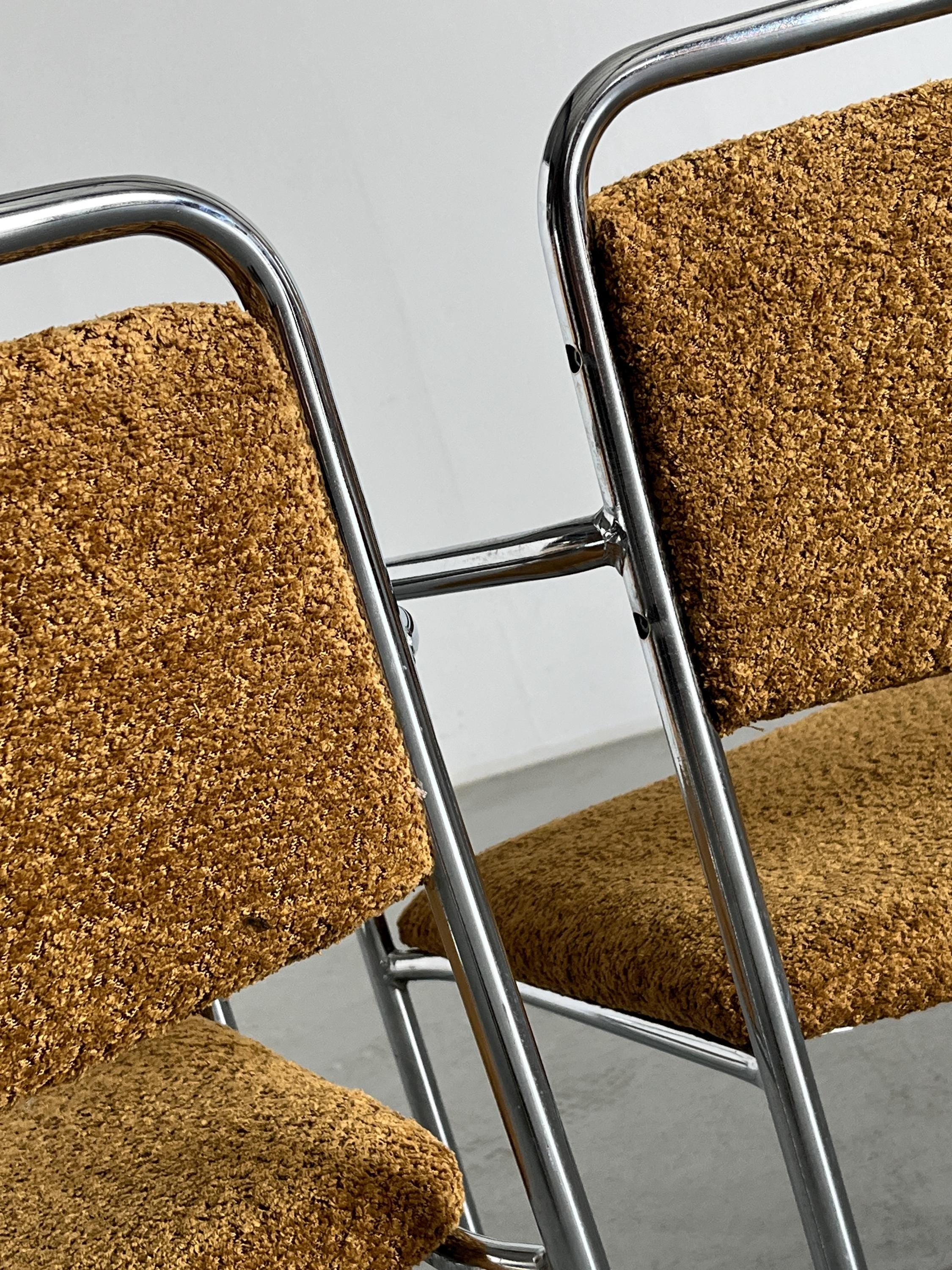 Mid-Century Armchairs by H. Fiedler and H. Heyder
