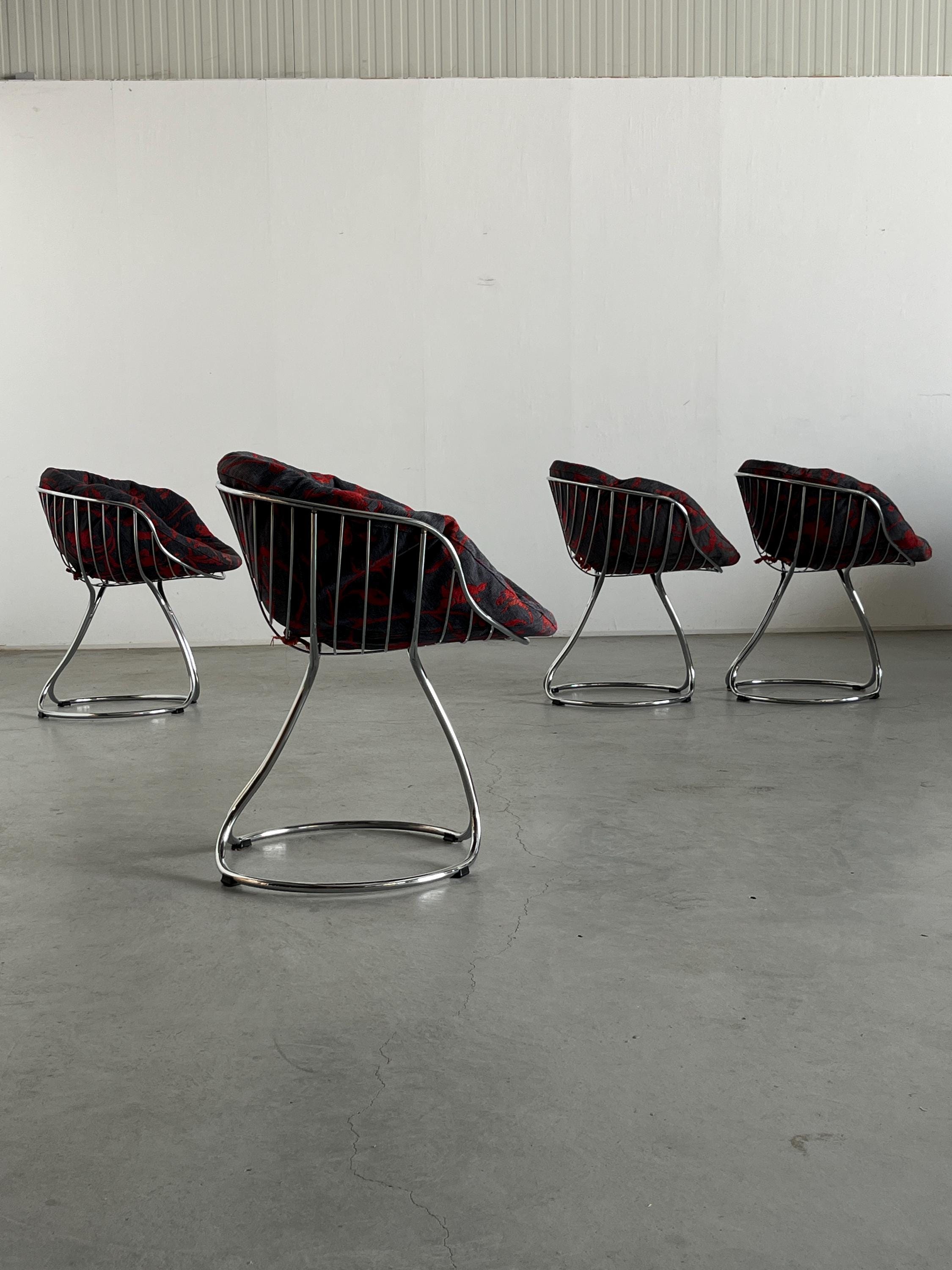 ‘Pan Am’ Armchairs by Gastone Rinaldi for Rima Padova