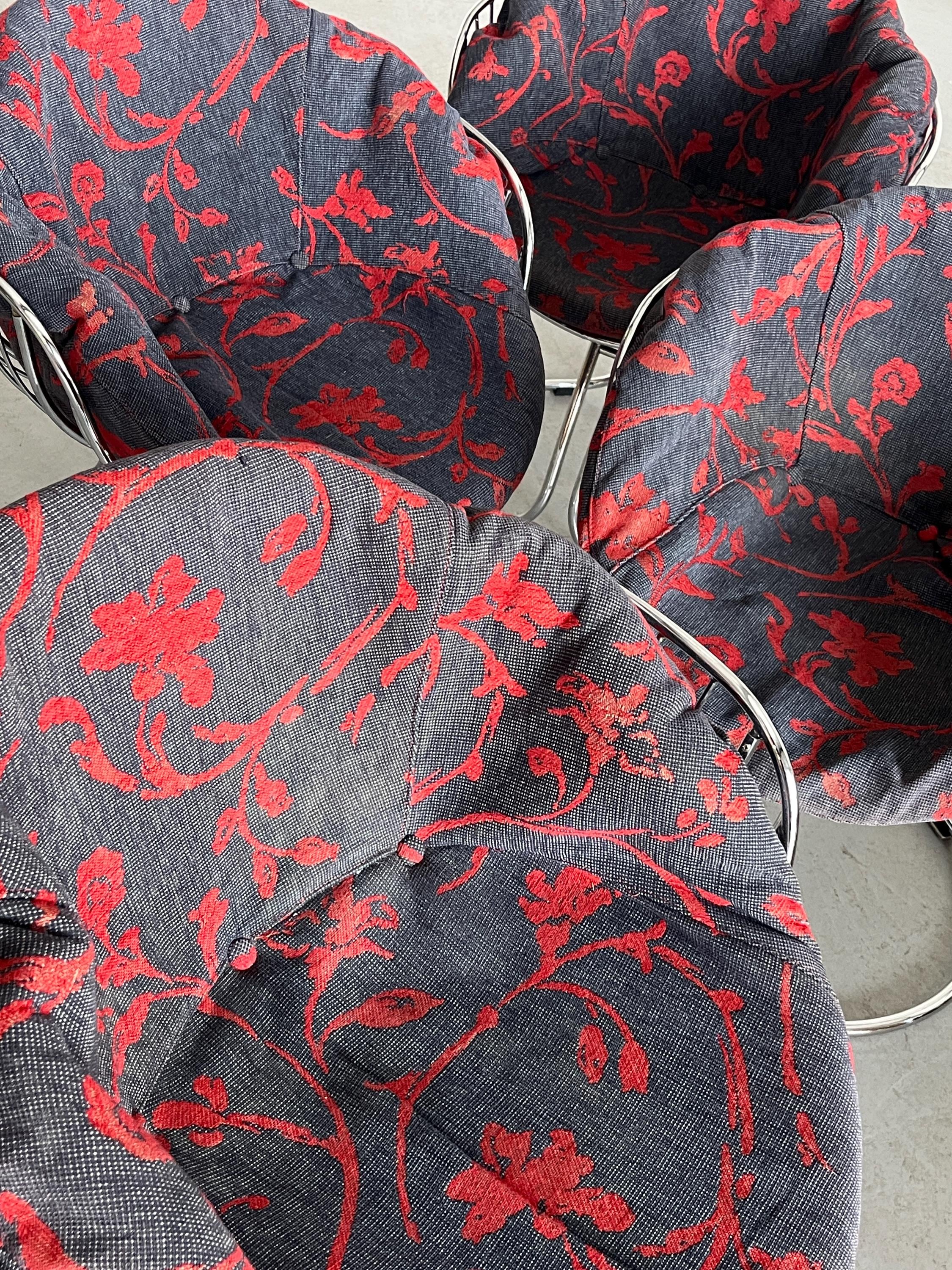 ‘Pan Am’ Armchairs by Gastone Rinaldi for Rima Padova