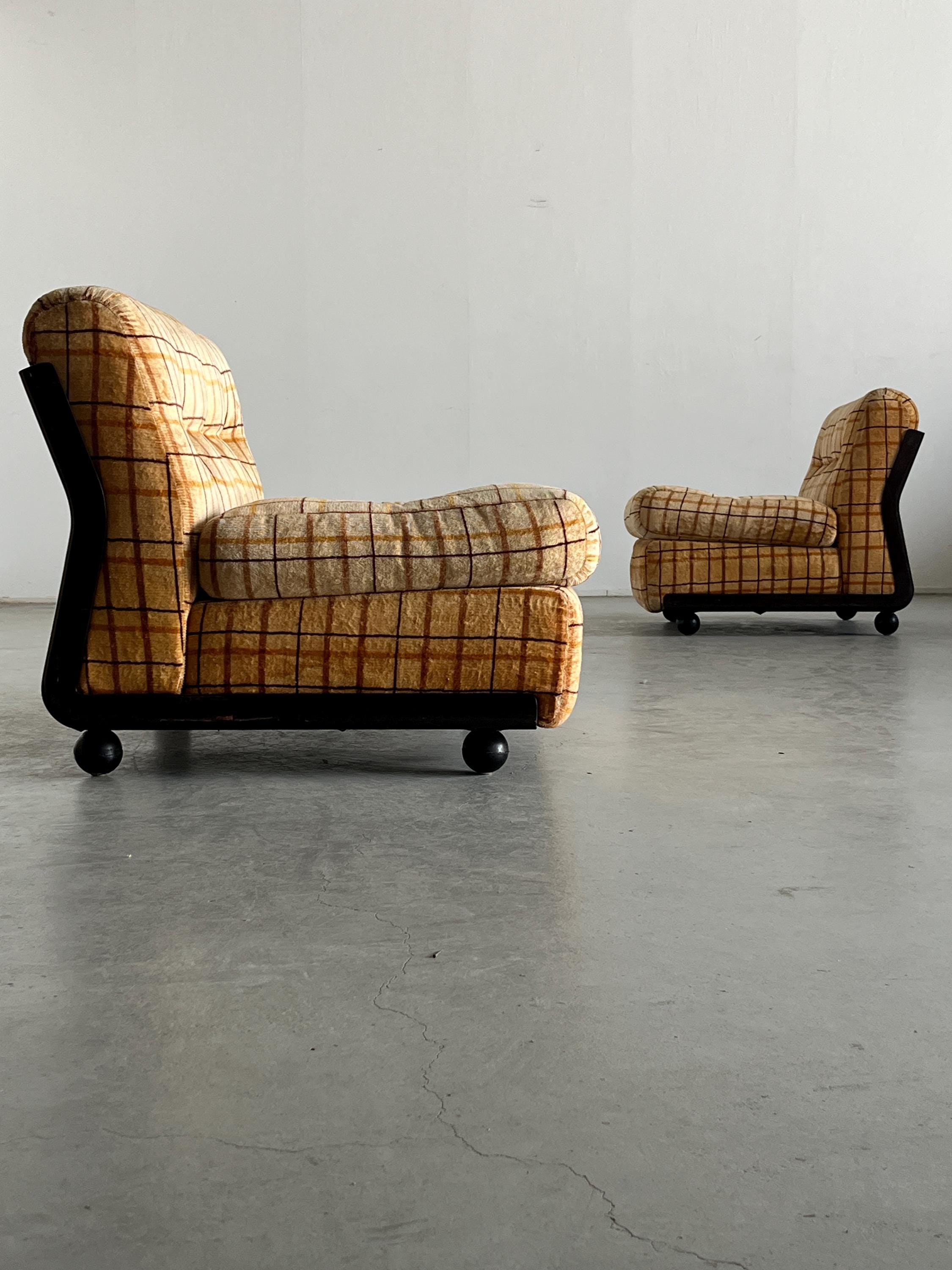'Amanta' Lounge Chairs by Mario Bellini for B&B Italia