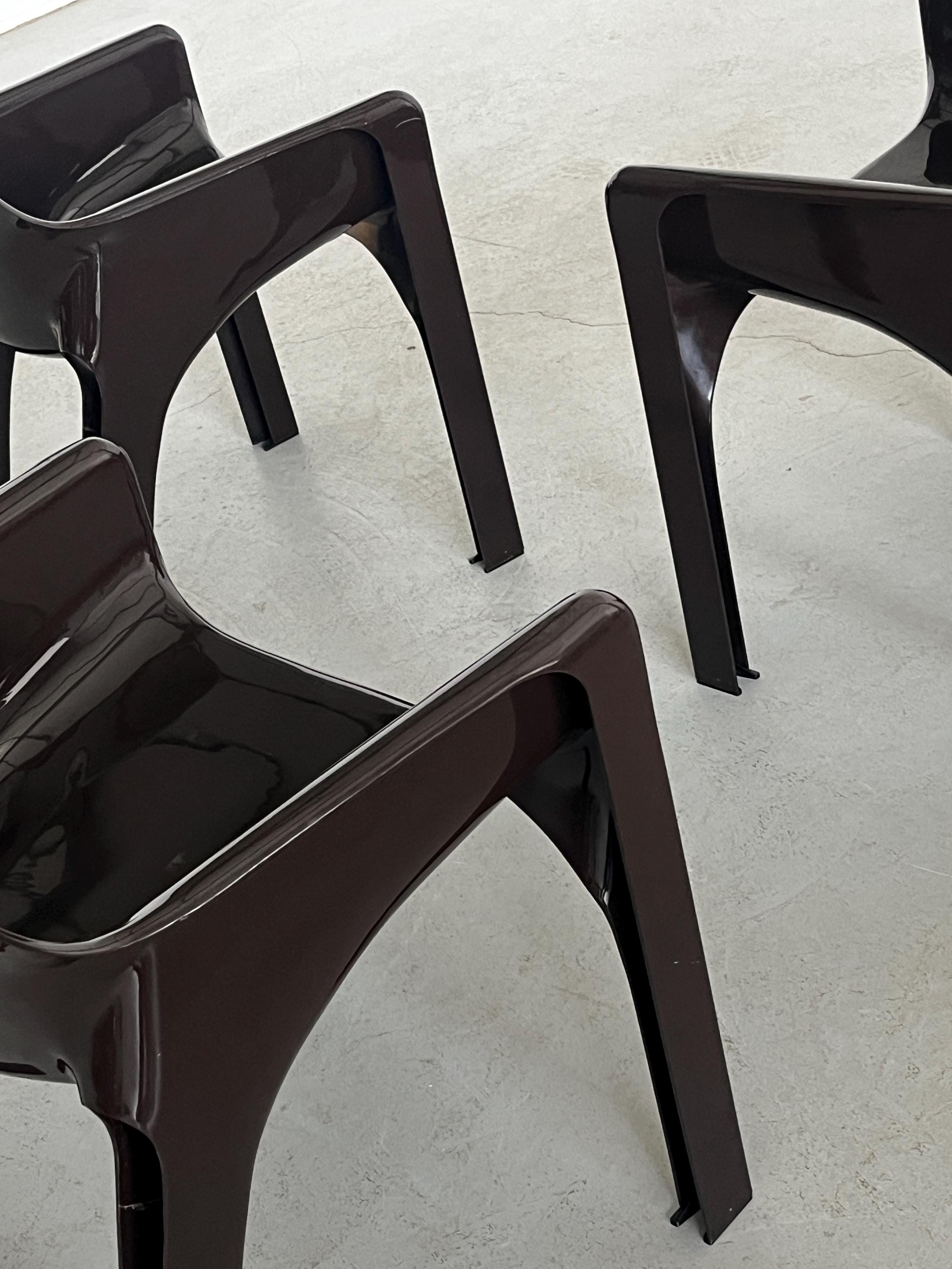 'Gaudi' Chairs by Vico Magistretti for Artemide