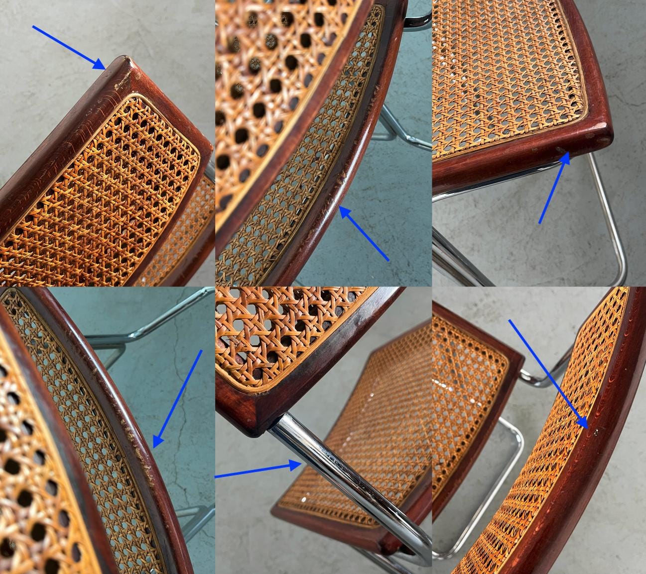Mid-Century Dining Chairs Attributed to Antonio Ari Colombo for Arflex