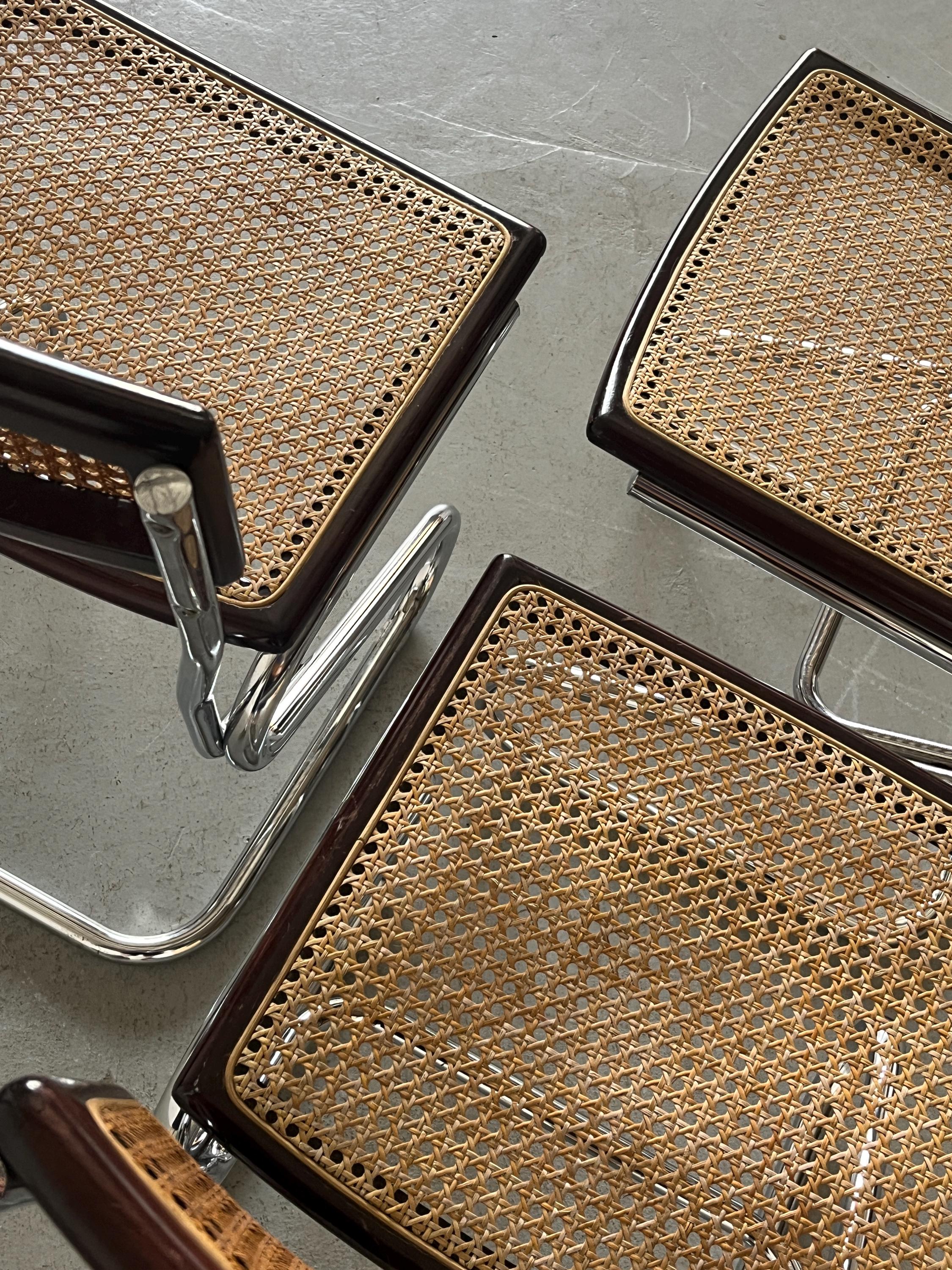 Mid-Century Modern Cantilever Dining Chairs