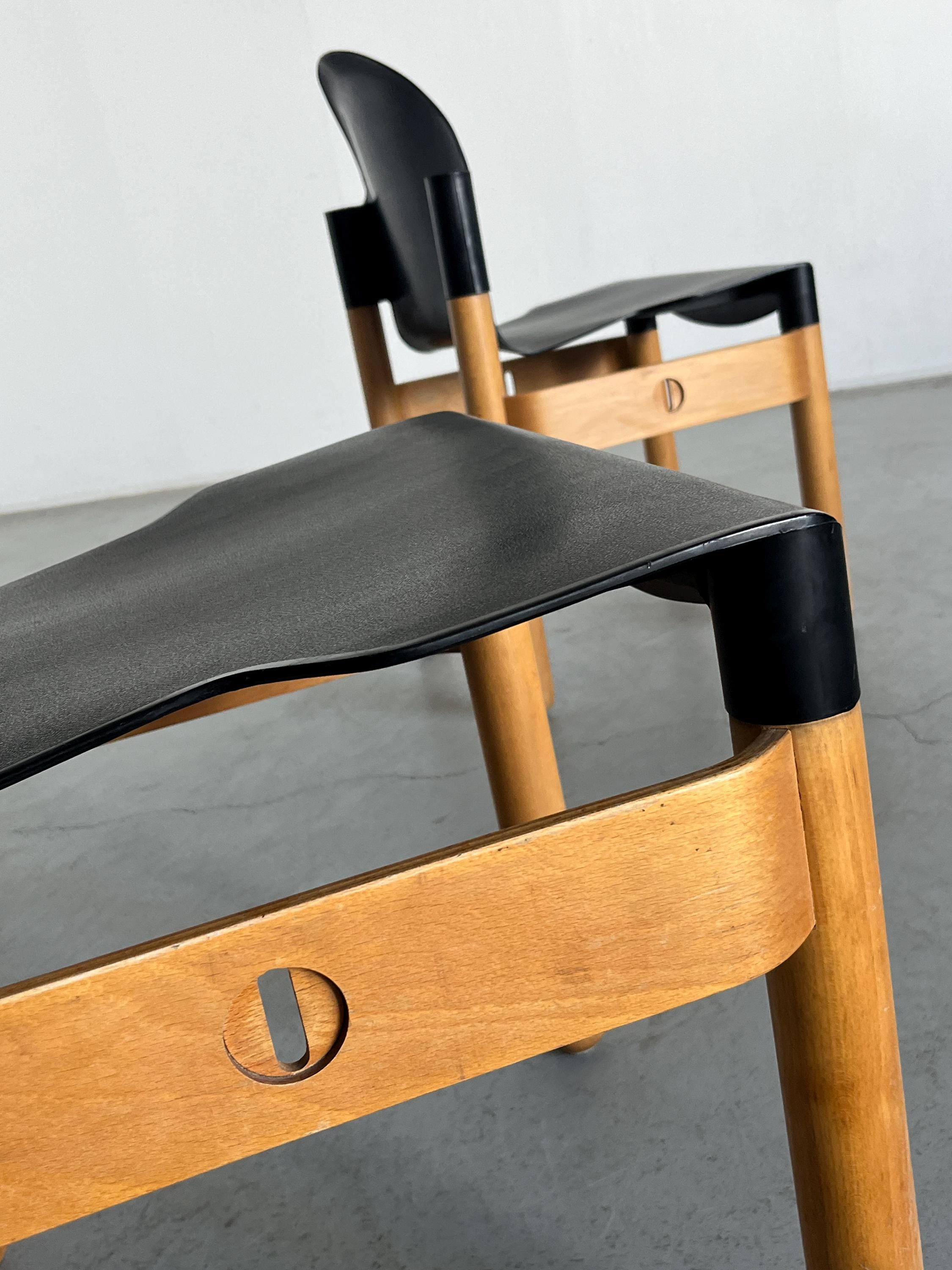 Thonet Flex 2000 Chairs by Gerd Lange, 1970s