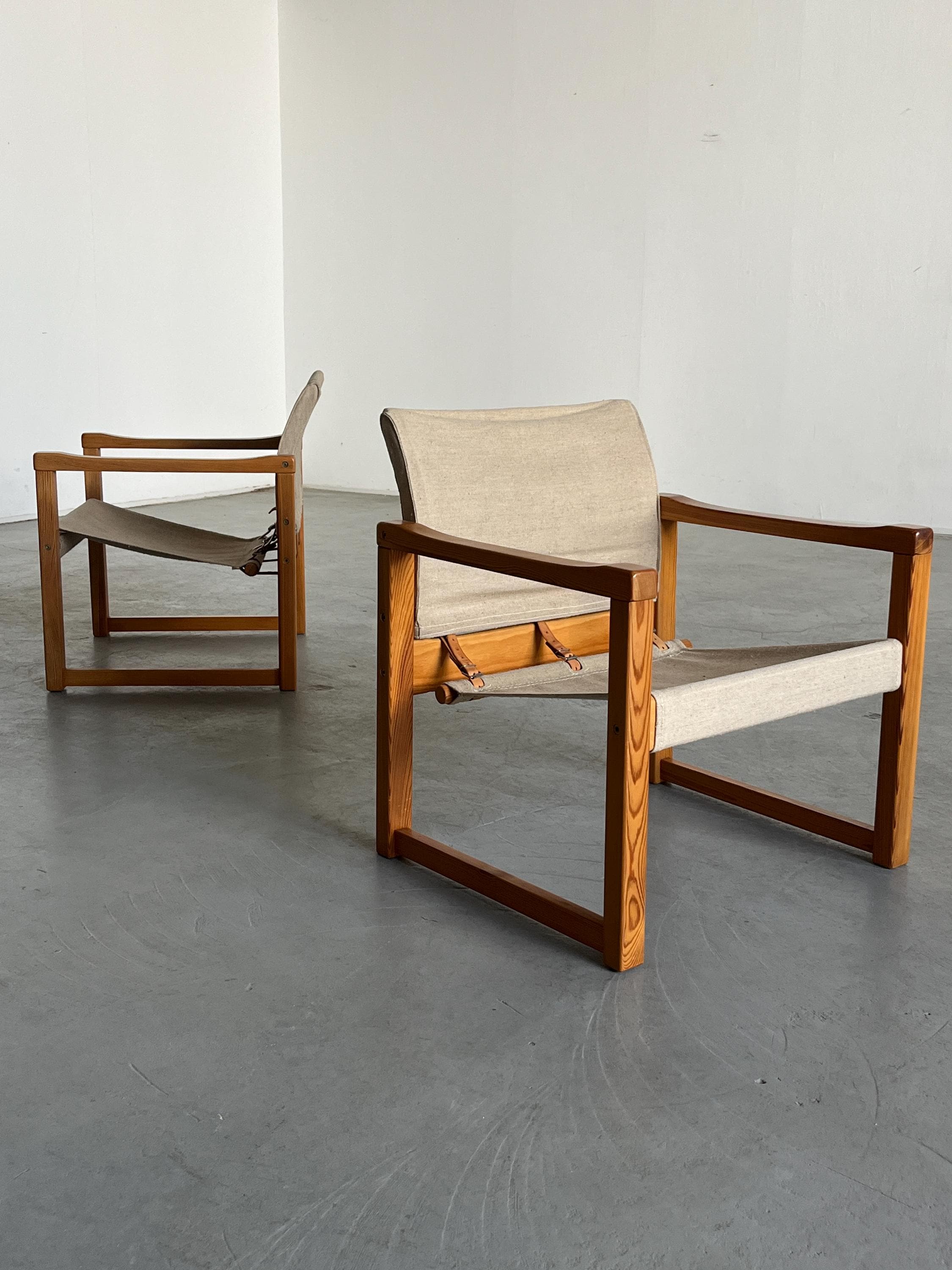 'Diana' Safari Chairs by Karin Mobring for IKEA