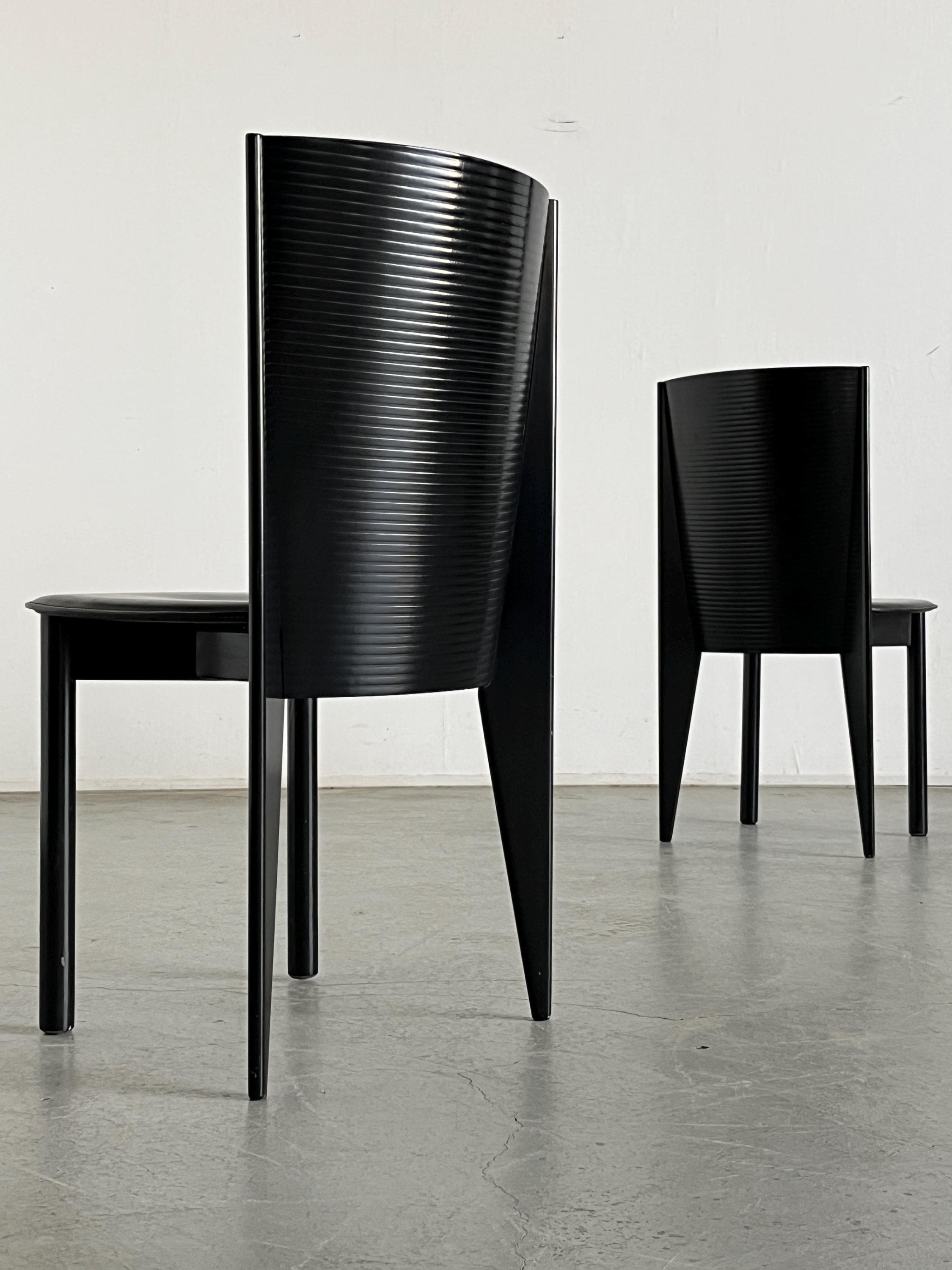 Postmodern Italian Dining Chairs by Calligaris