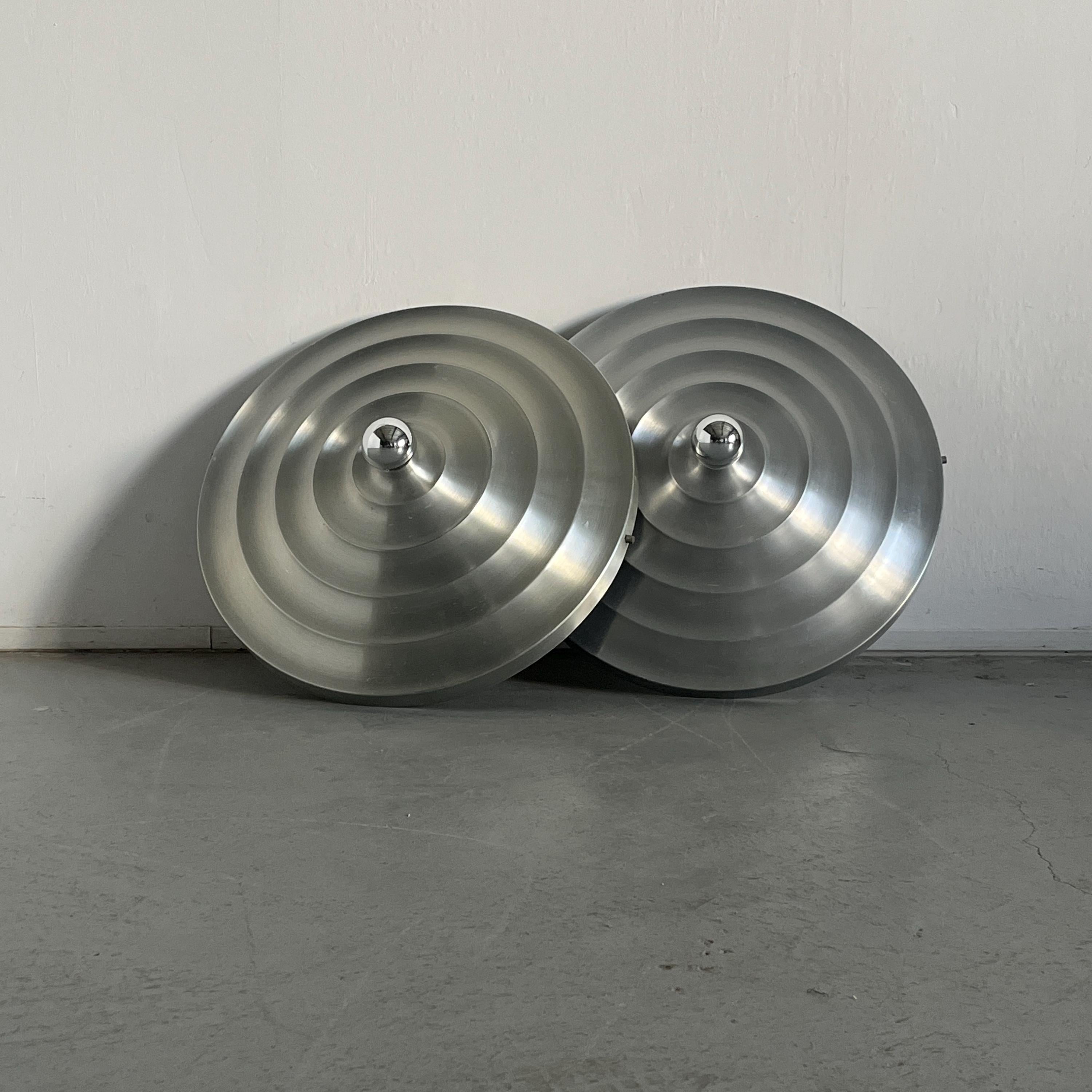 Space Age Mounted Wall Lamps