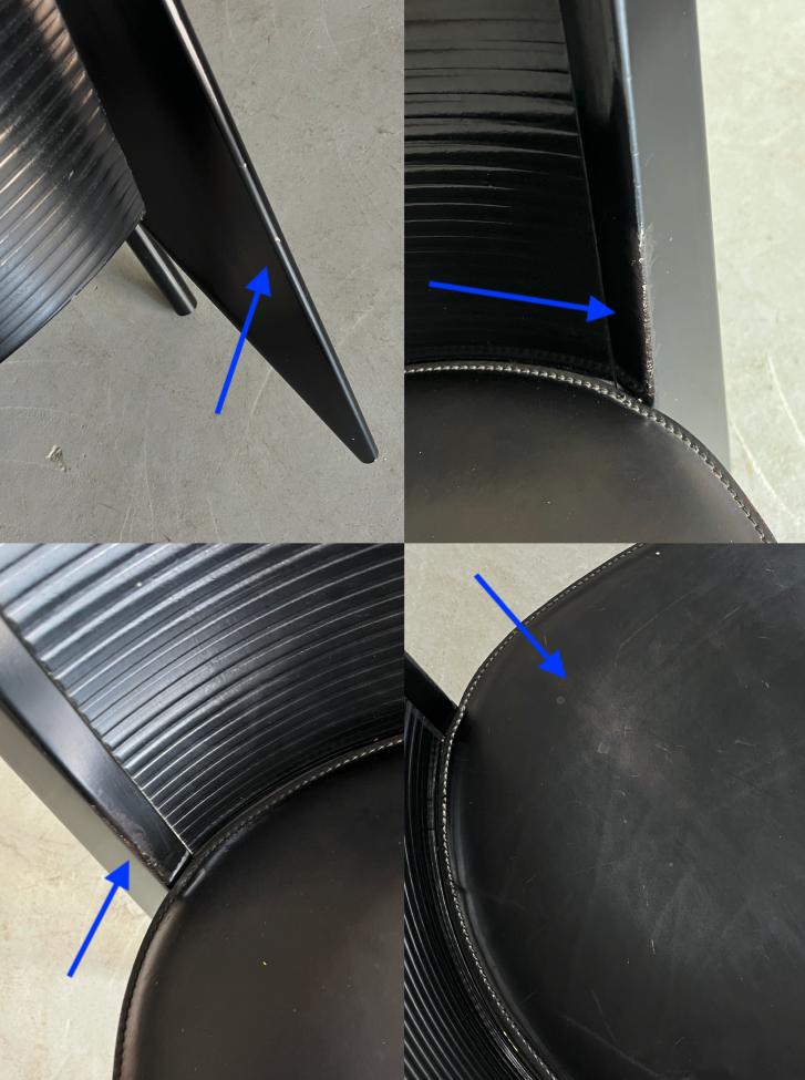 Postmodern Italian Dining Chairs by Calligaris