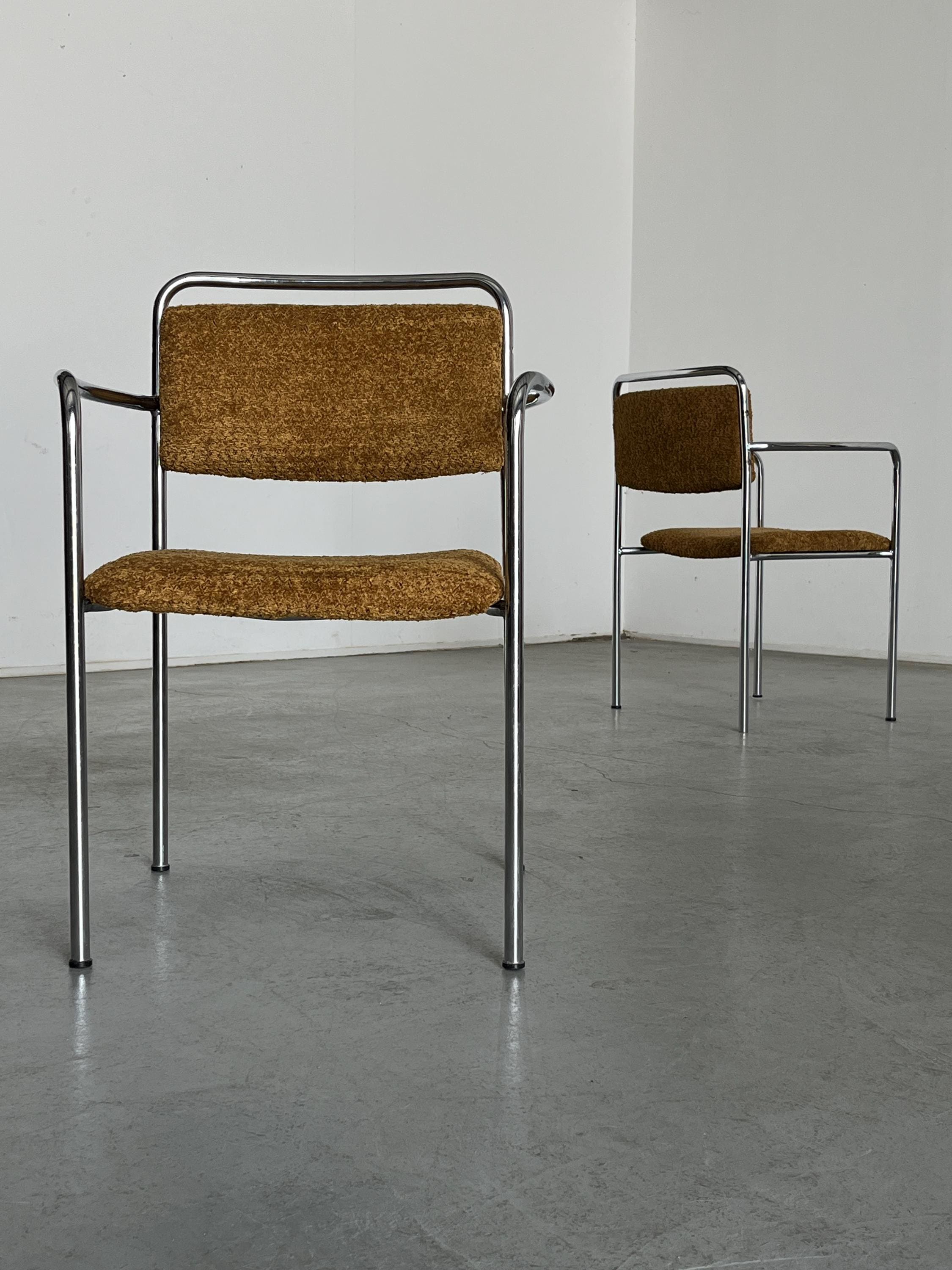 Mid-Century Armchairs by H. Fiedler and H. Heyder
