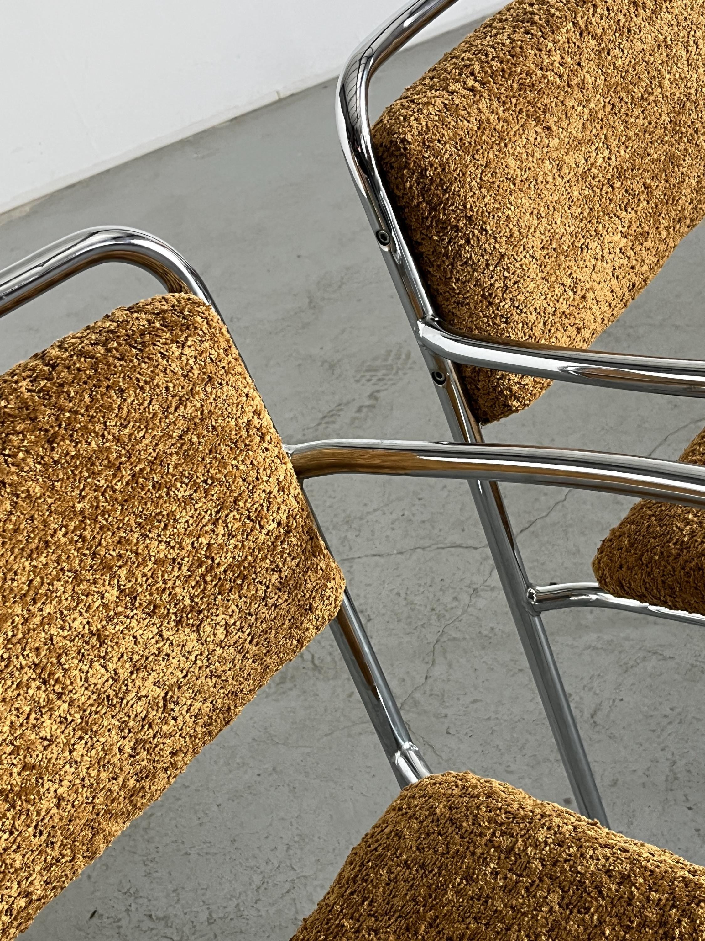 Mid-Century Armchairs by H. Fiedler and H. Heyder