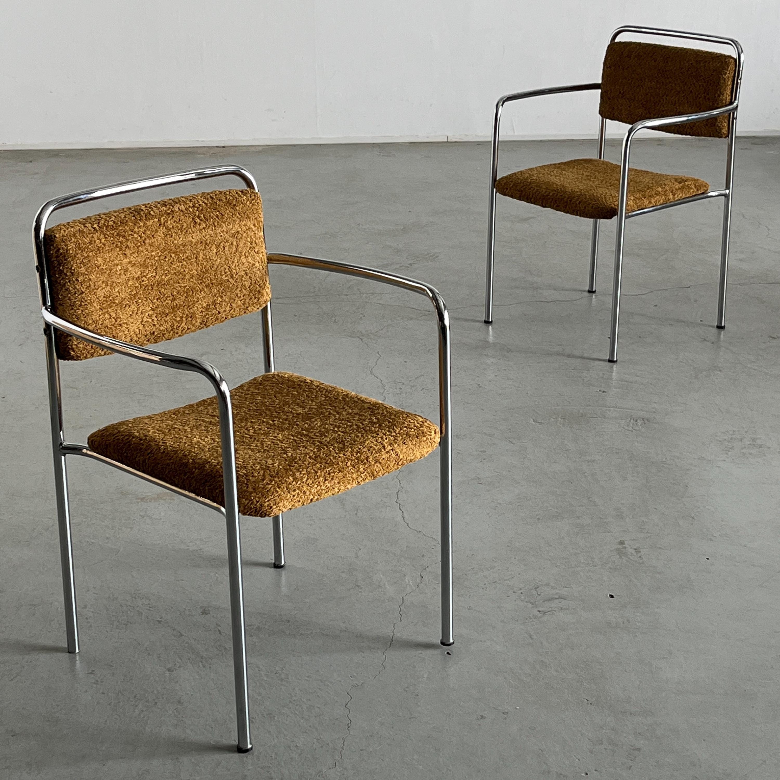 Mid-Century Armchairs by H. Fiedler and H. Heyder