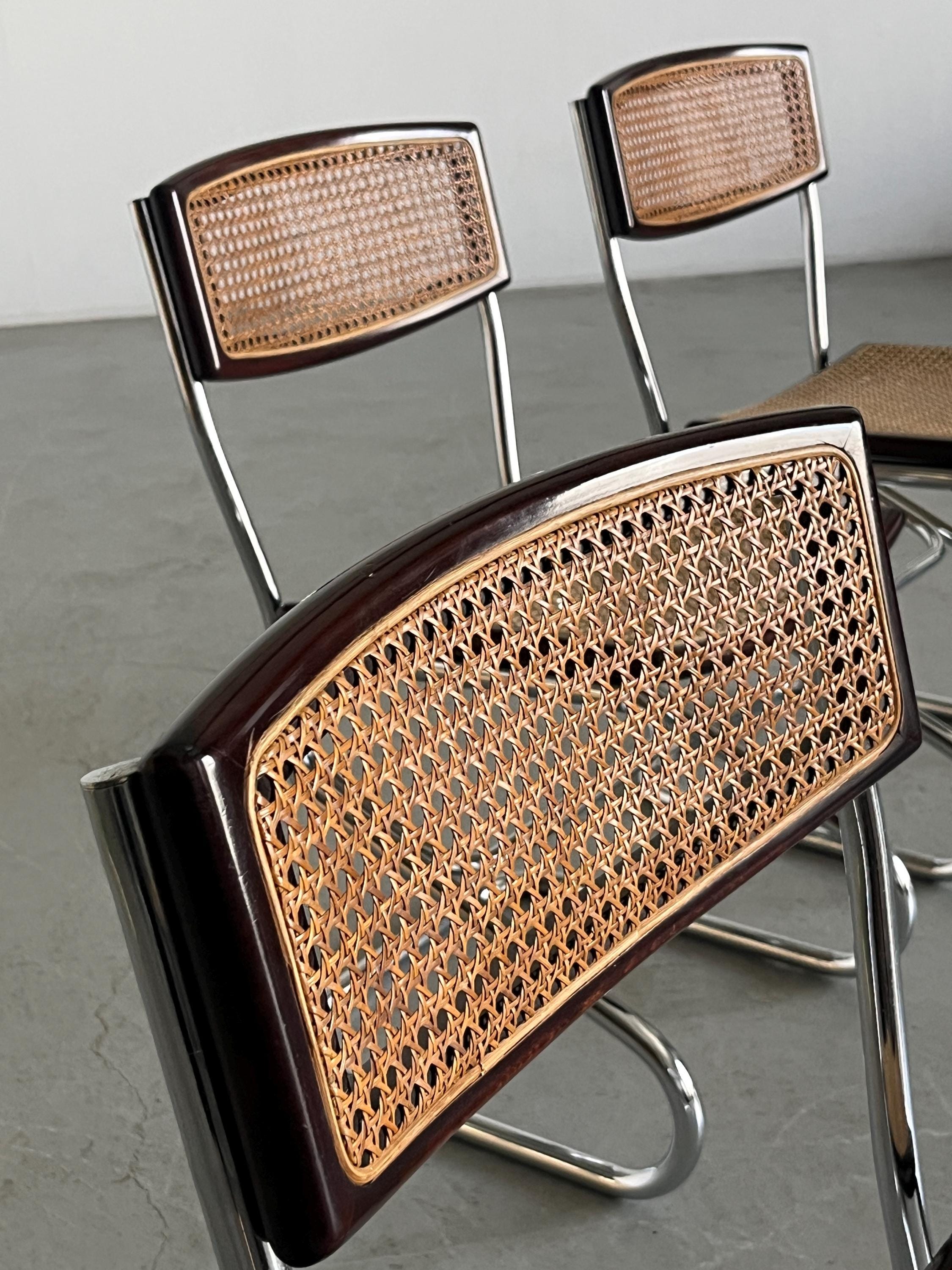 Mid-Century Modern Cantilever Dining Chairs