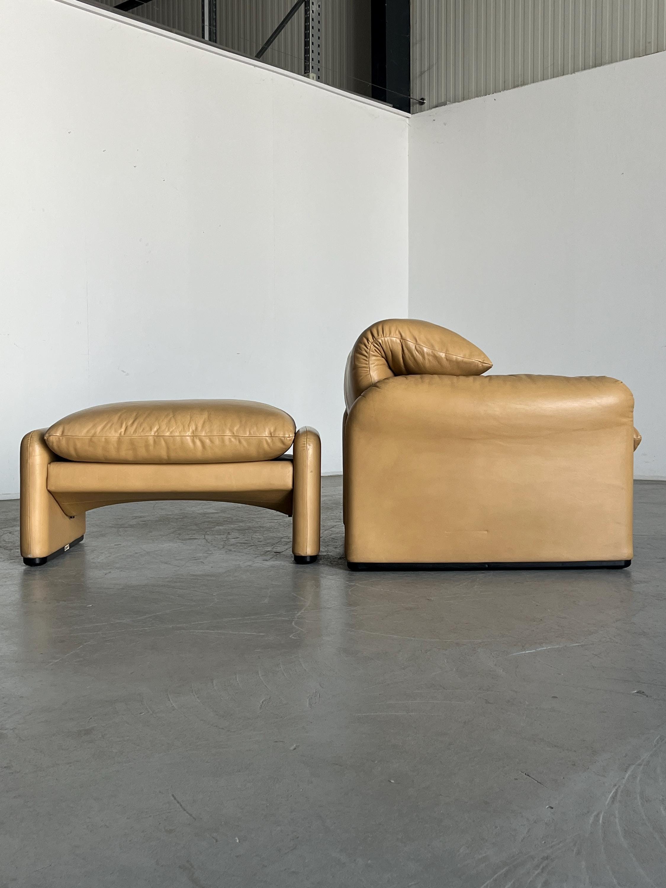 'Maralunga' Seating Set by Vico Magistretti for Cassina