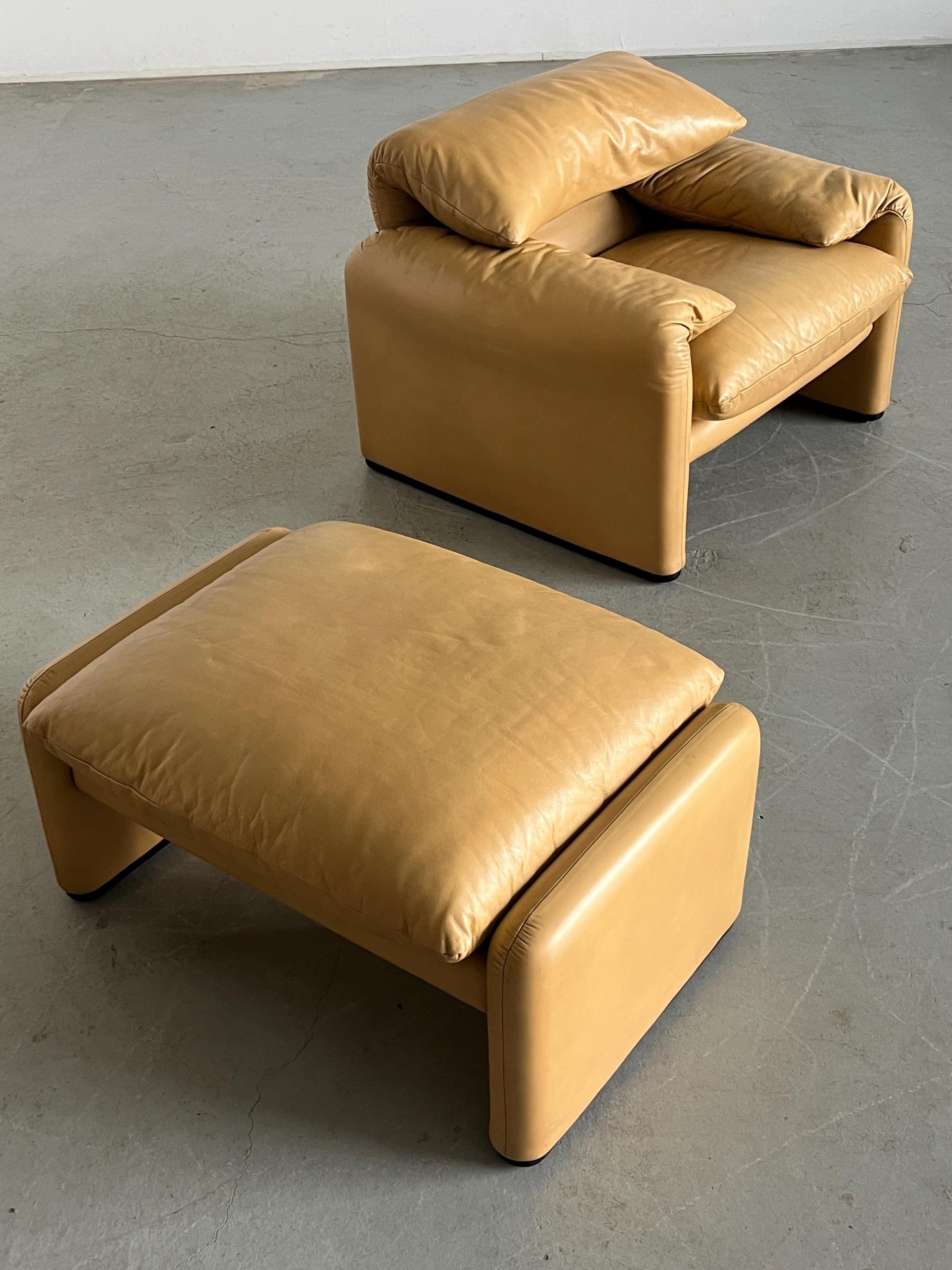 'Maralunga' Seating Set by Vico Magistretti for Cassina