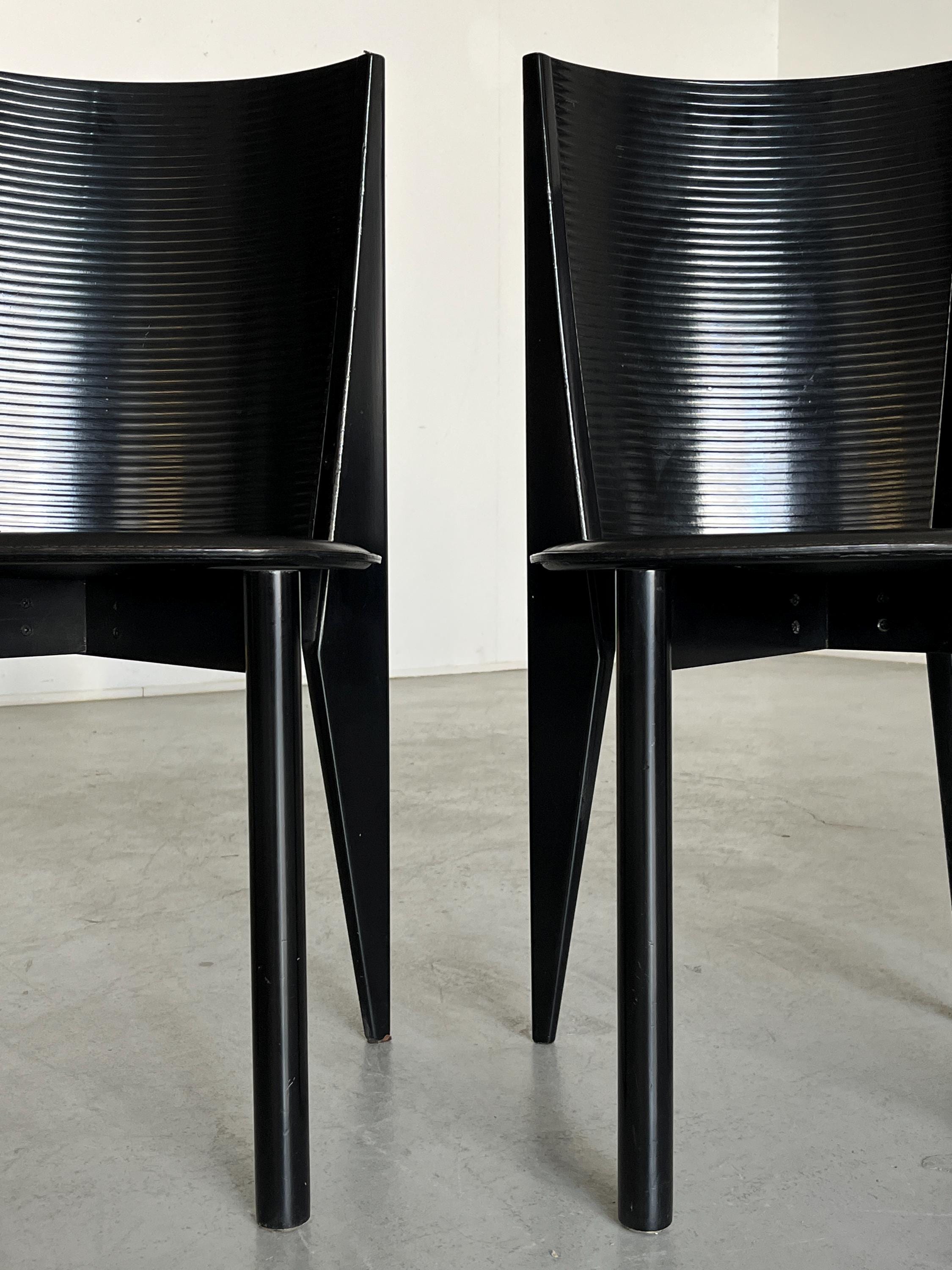 Postmodern Italian Dining Chairs by Calligaris