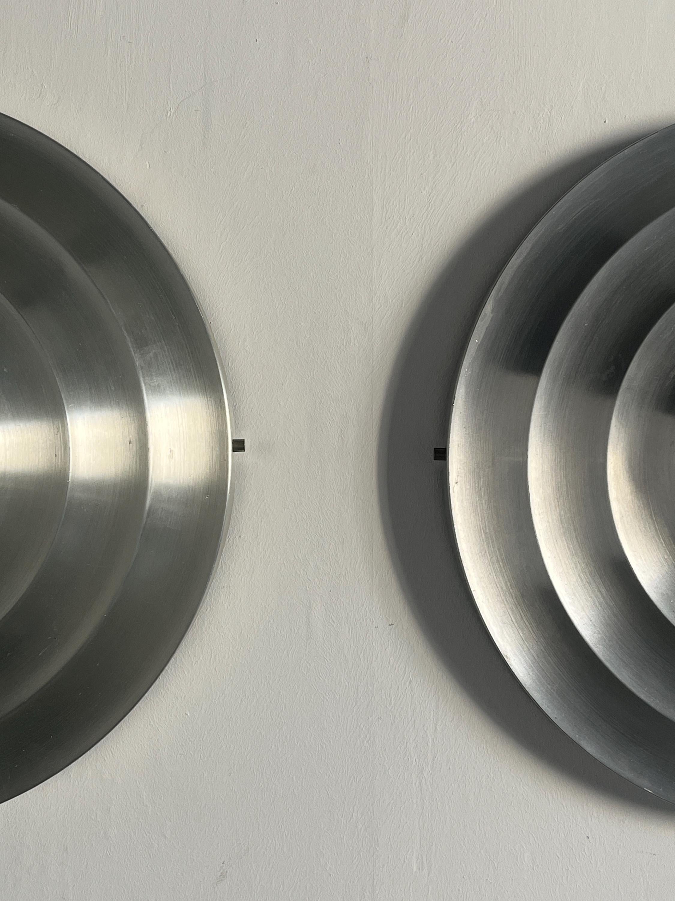 Space Age Mounted Wall Lamps