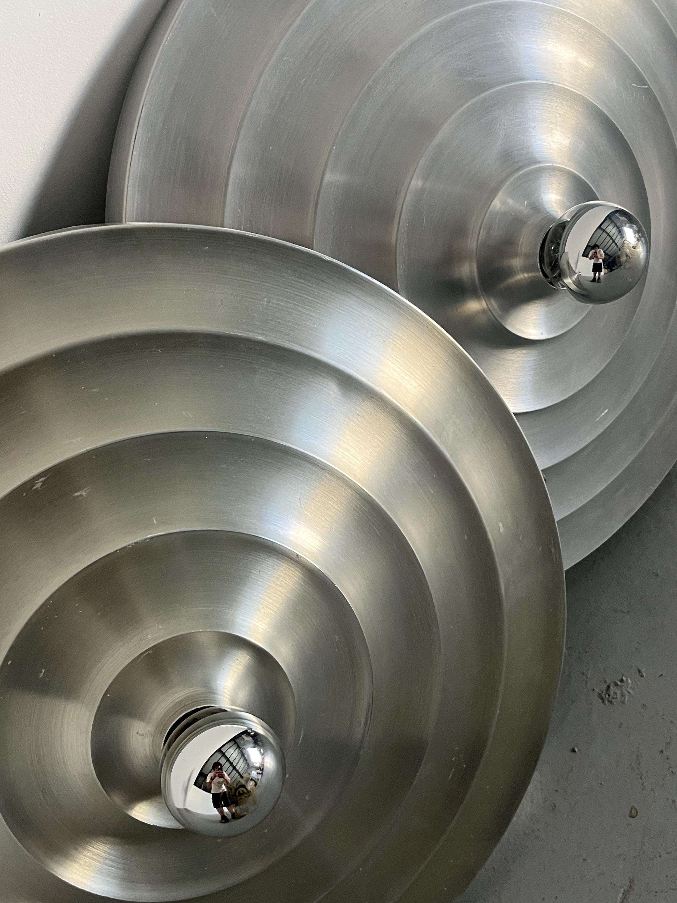 Space Age Mounted Wall Lamps