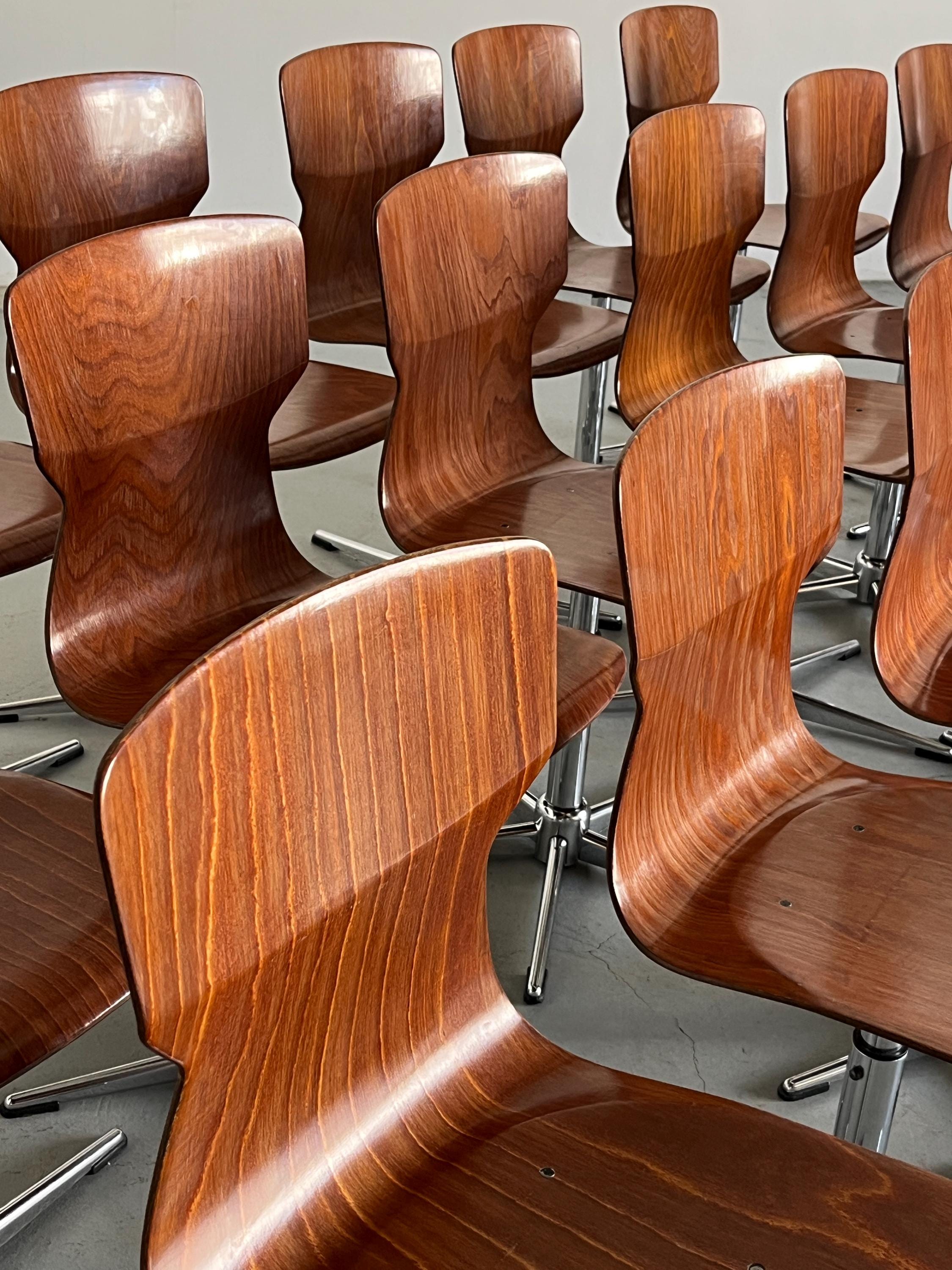 'Obo-Formsitz' Scandinavian Chairs by Casala