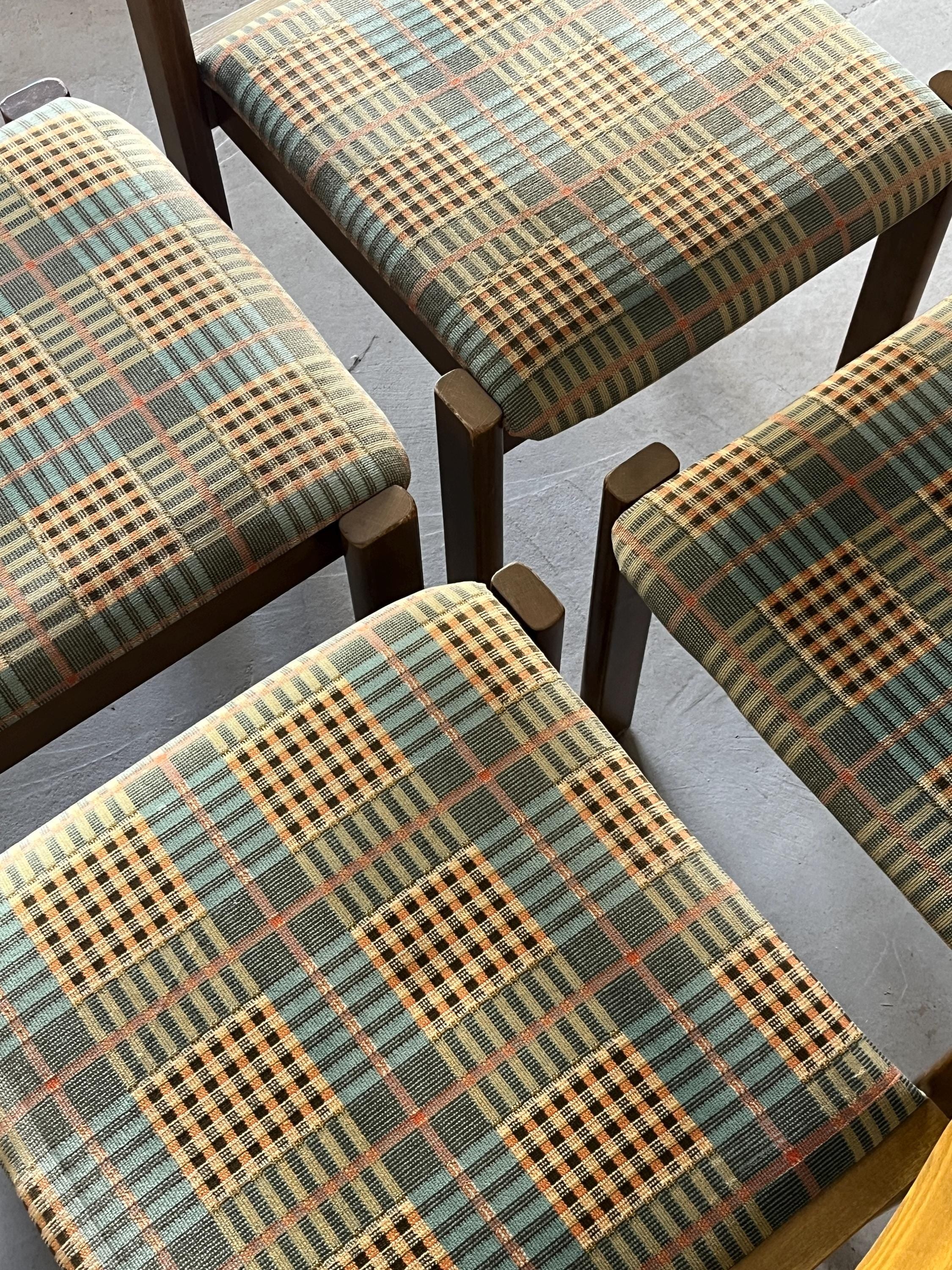 Stackable Dining Chairs in the Style of Roland Raine, 1970s Germany