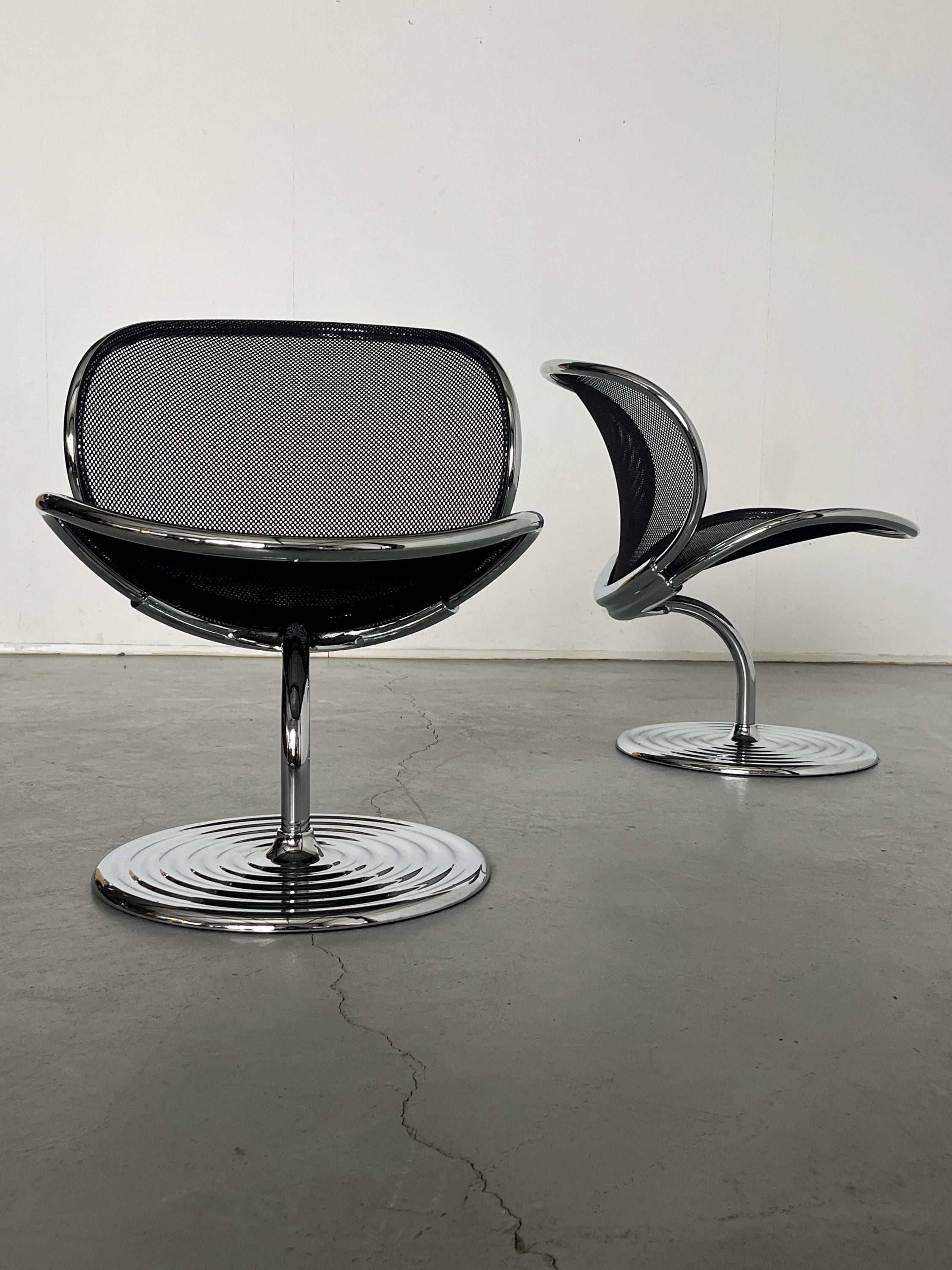 ‘O-Line’ Swivel Desk Chairs by Herbert Ohl for Wilkhahn