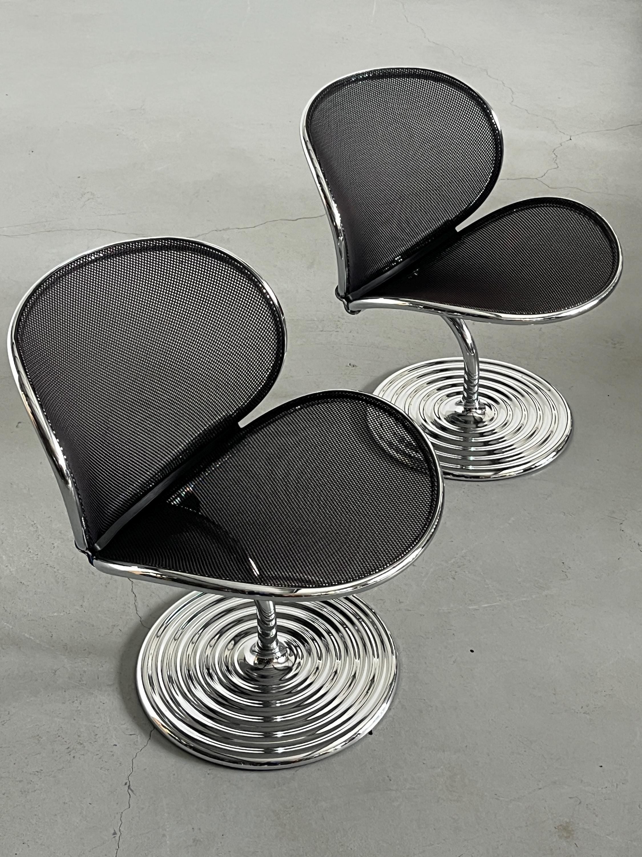‘O-Line’ Swivel Desk Chairs by Herbert Ohl for Wilkhahn