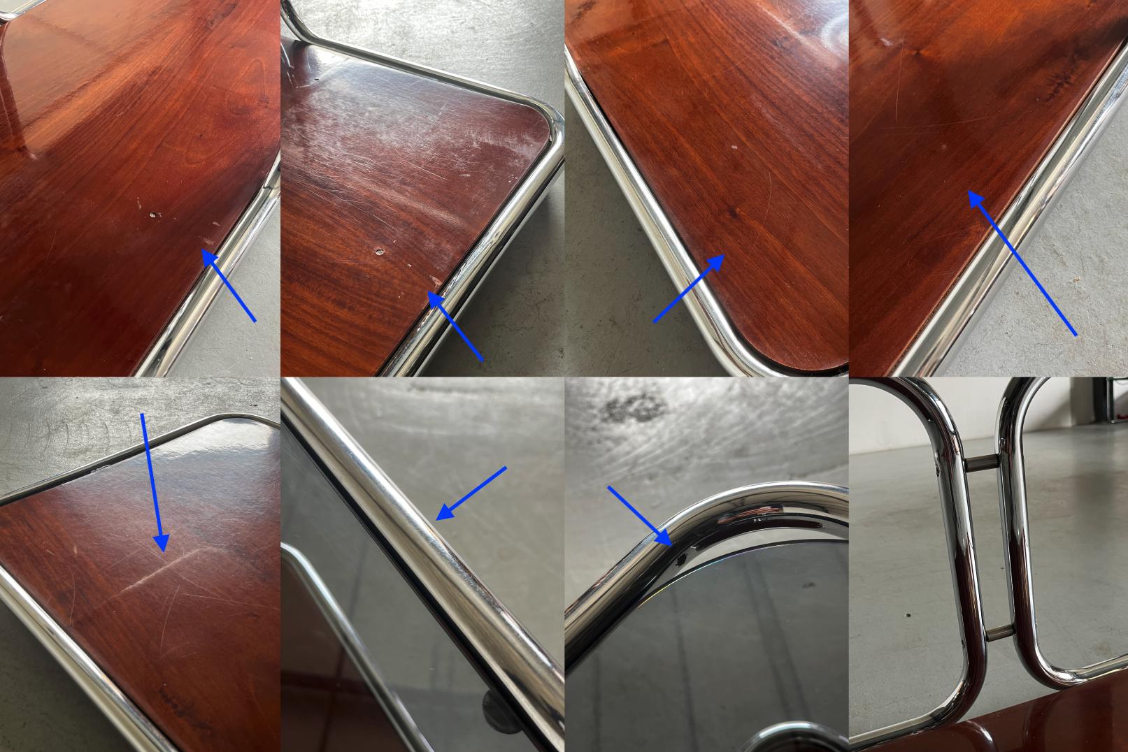 Italian Mid-Century-Modern Smoked Glass Table