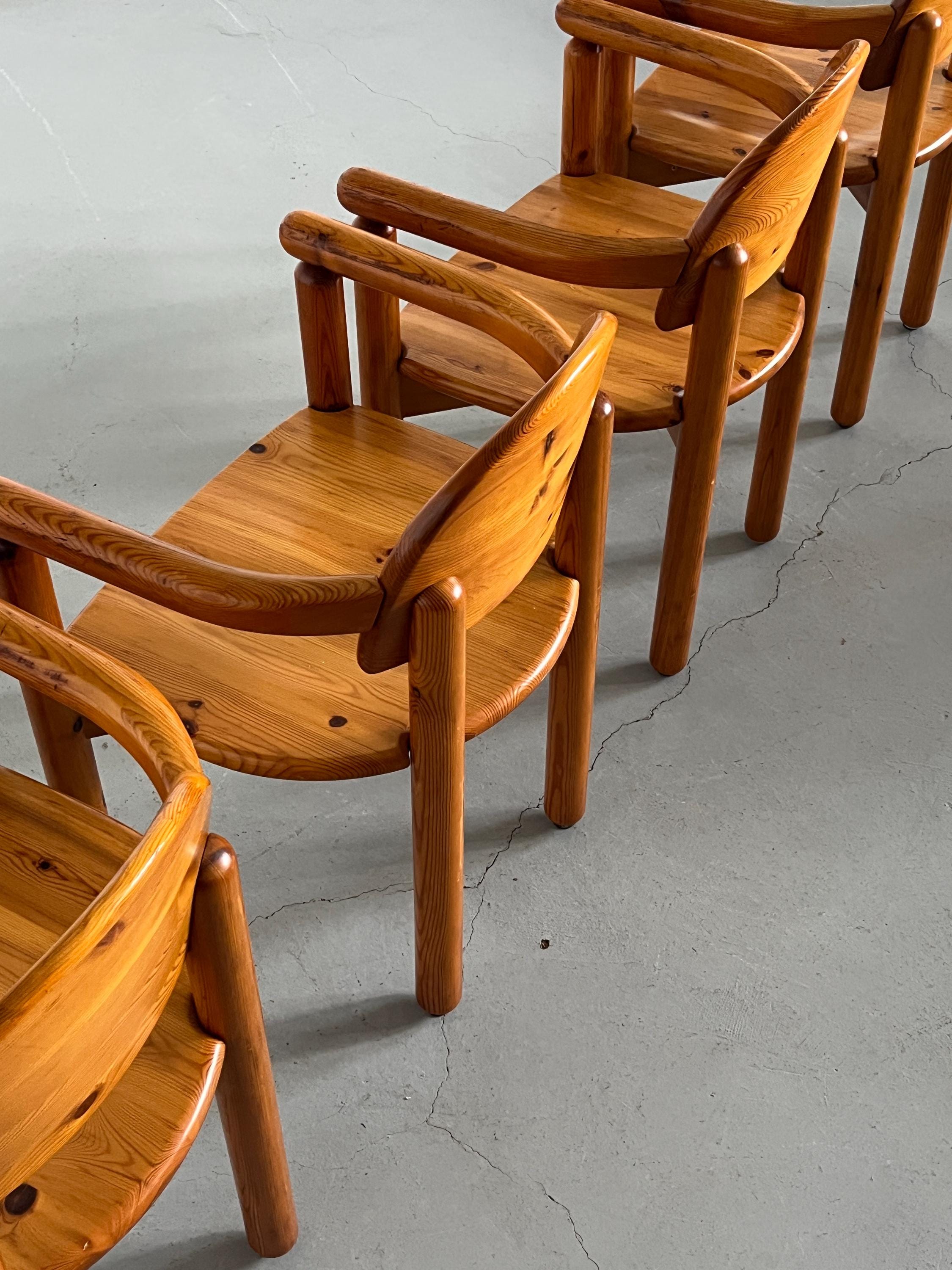 Solid Pine Armchairs by Rainer Daumiller for Hirtshals