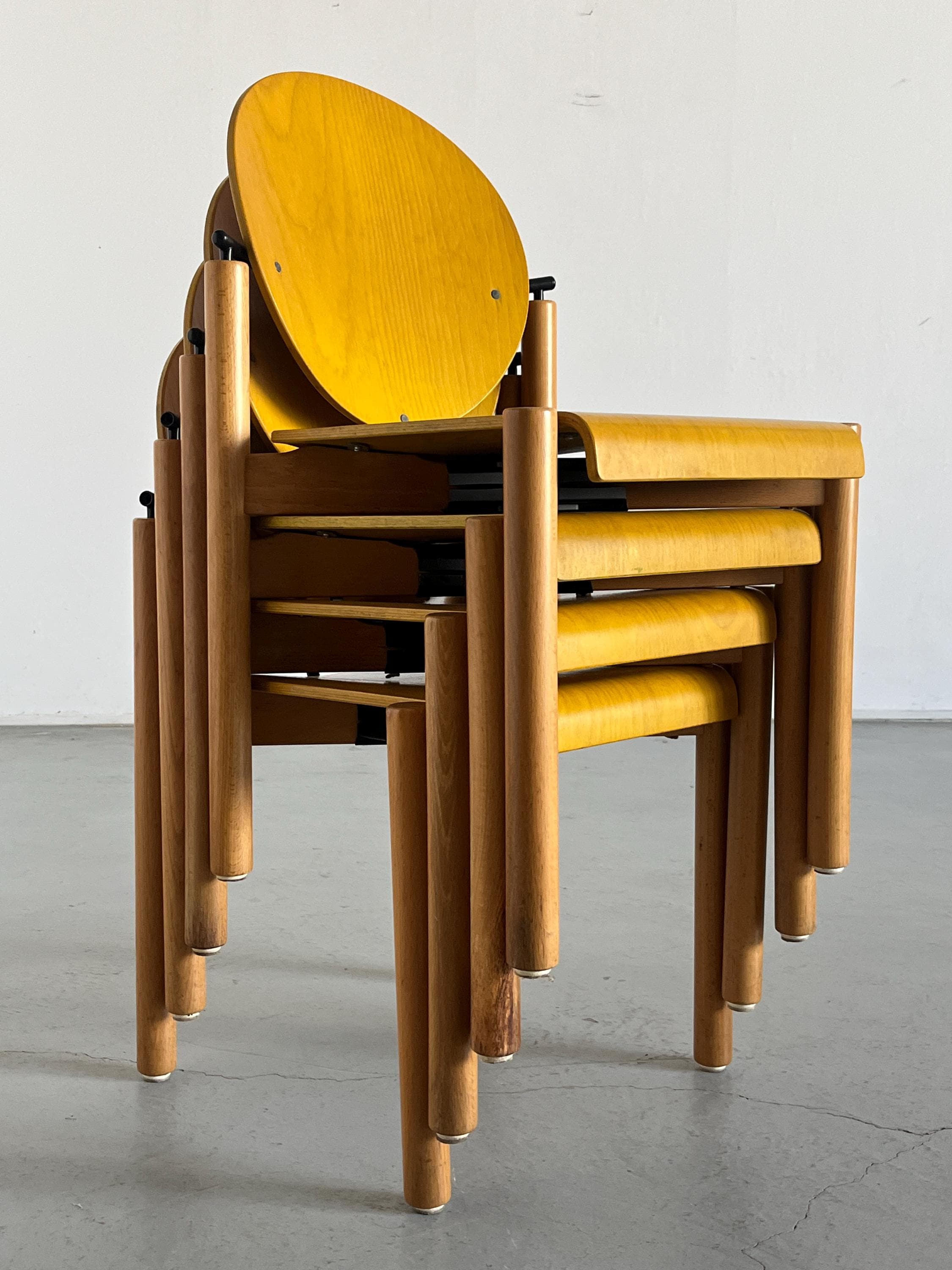 Postmodern Dining Chairs by Kusch&Co