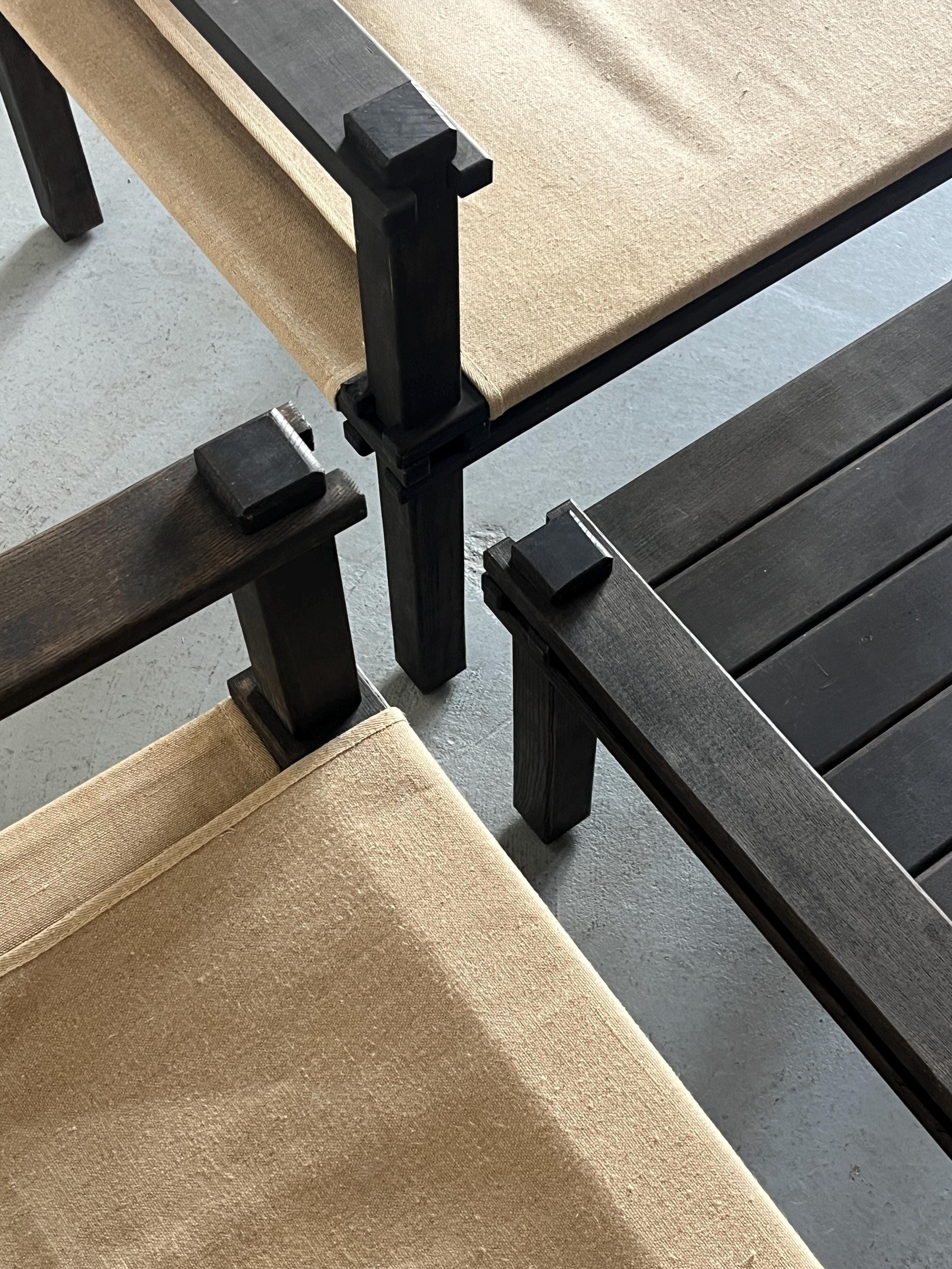 ‘Farmer Series’ Armchairs and Tables by Gerd Lange, 1965