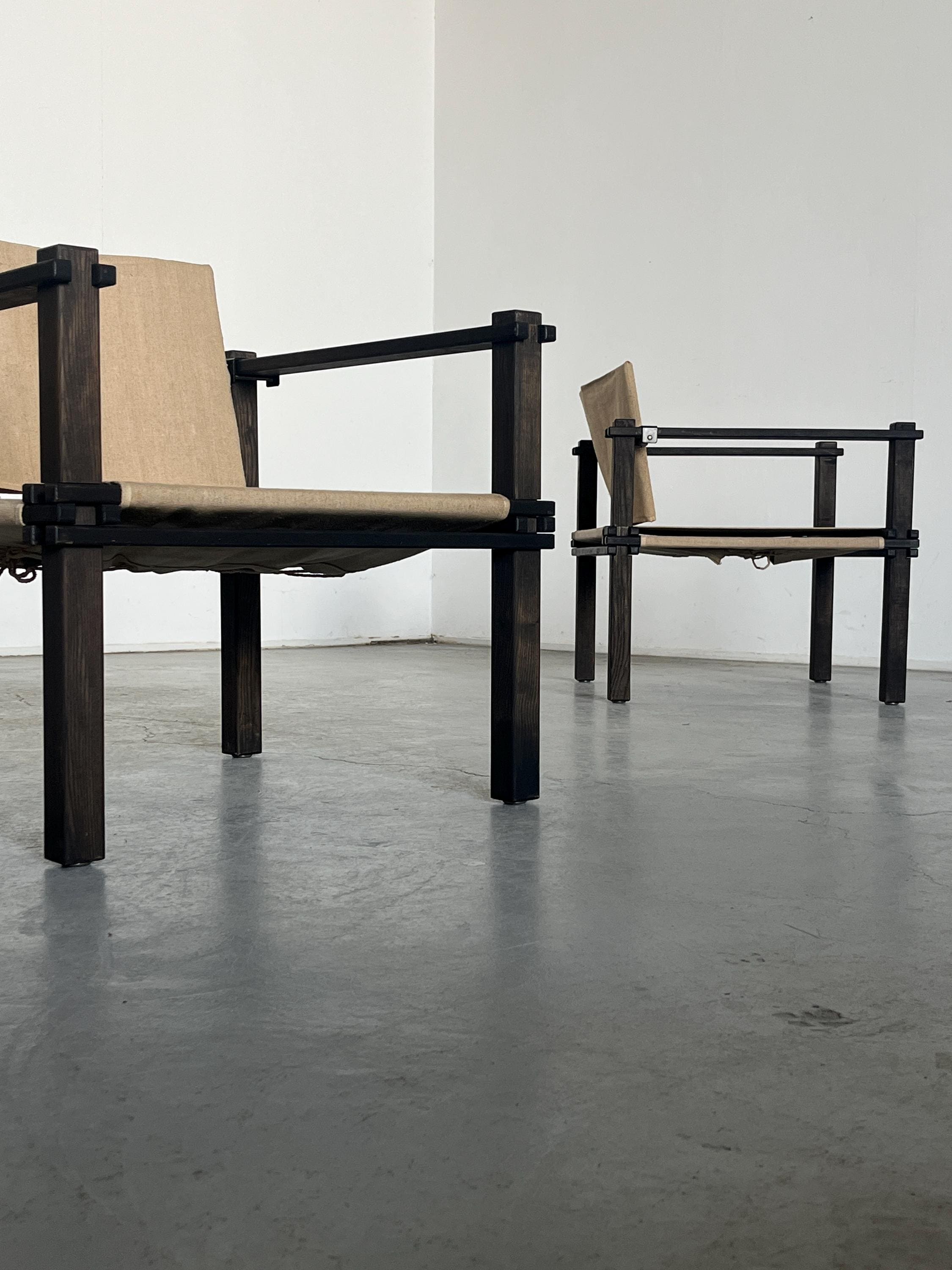 ‘Farmer Series’ Armchairs and Tables by Gerd Lange, 1965