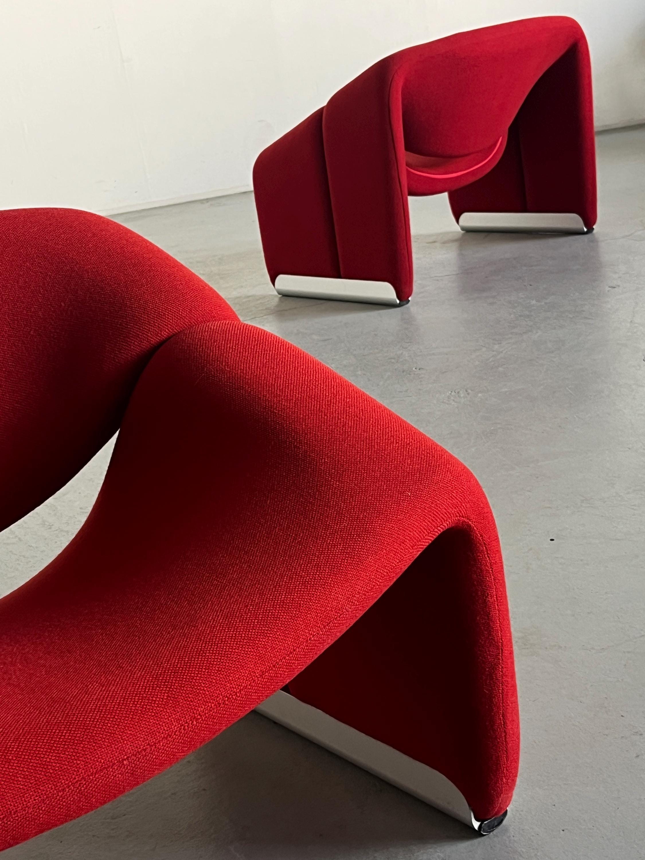 Iconic F598 ‘Groovy’ Chairs by Pierre Paulin for Artifort