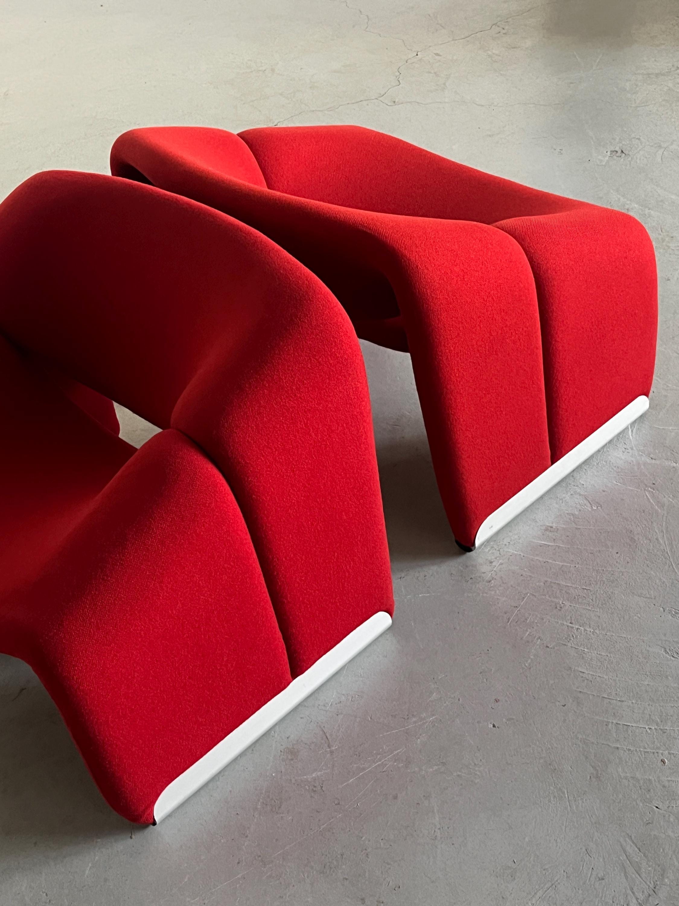 Iconic F598 ‘Groovy’ Chairs by Pierre Paulin for Artifort
