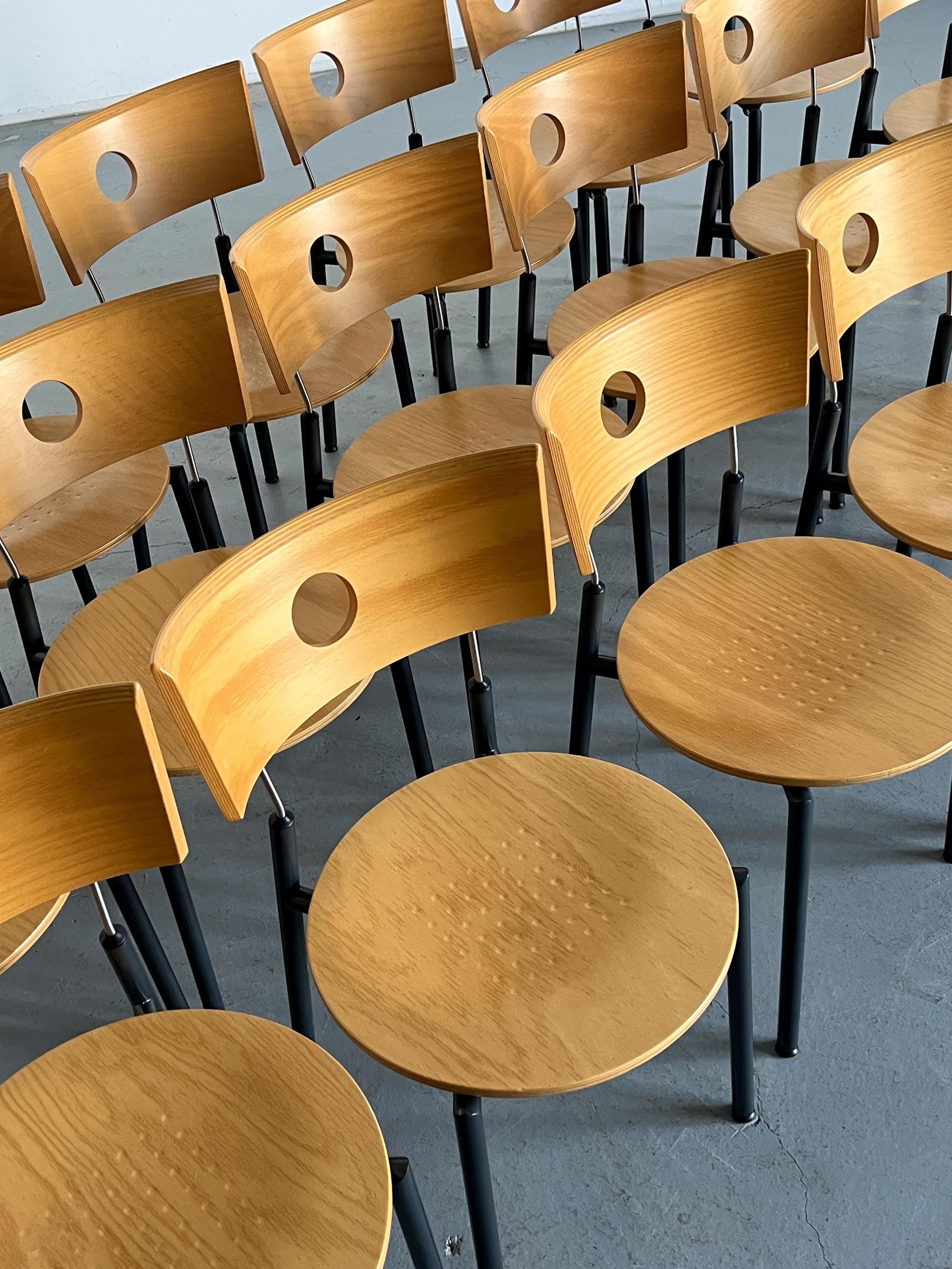 Postmodern Dining Chairs by Kusch&Co